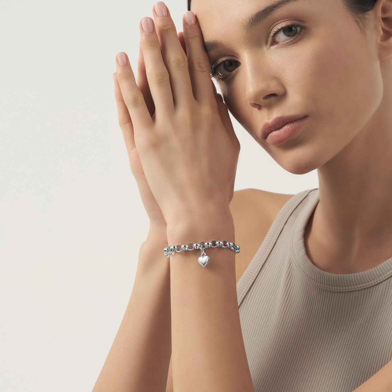 Charm Herz Mini, Charm aus Silber 925_image number 1_Giovanni Raspini