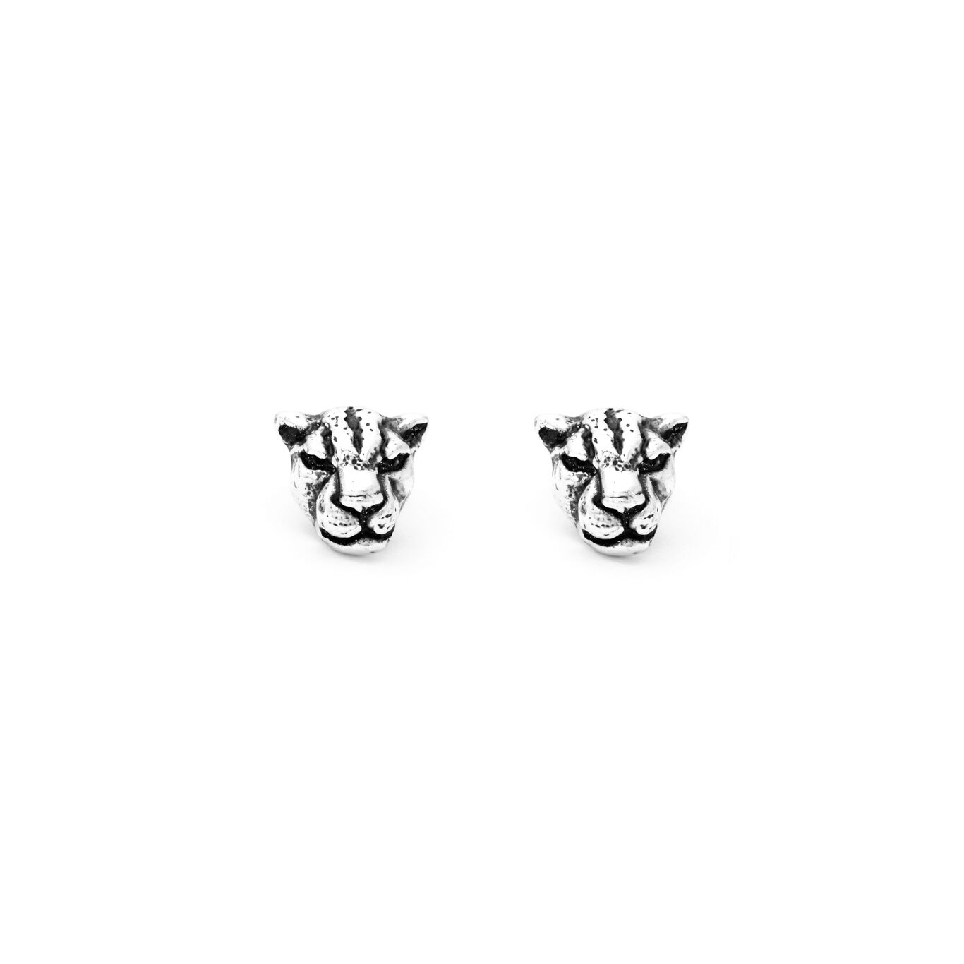 Leopard Head Earrings