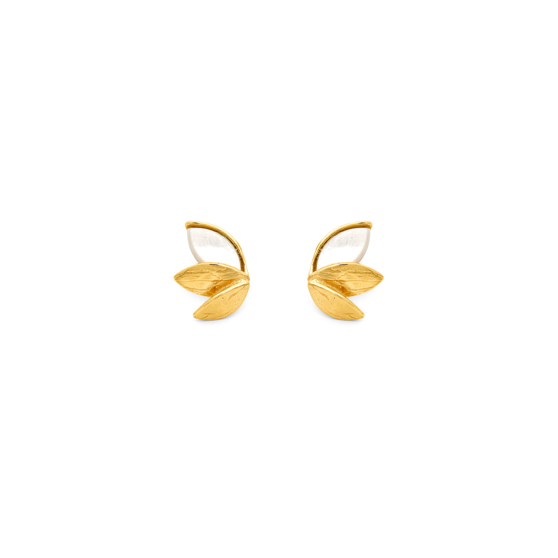 Gold Skin Small Earrings image number 0