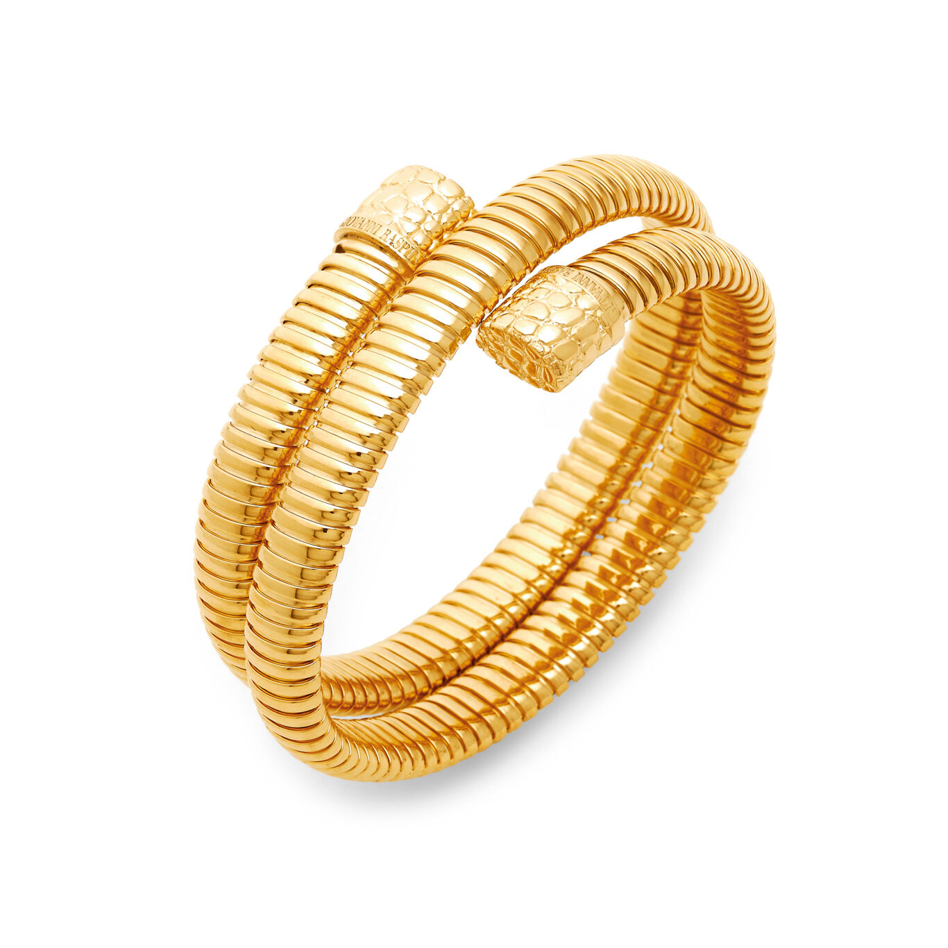 Croco Tubogas Double Bangle