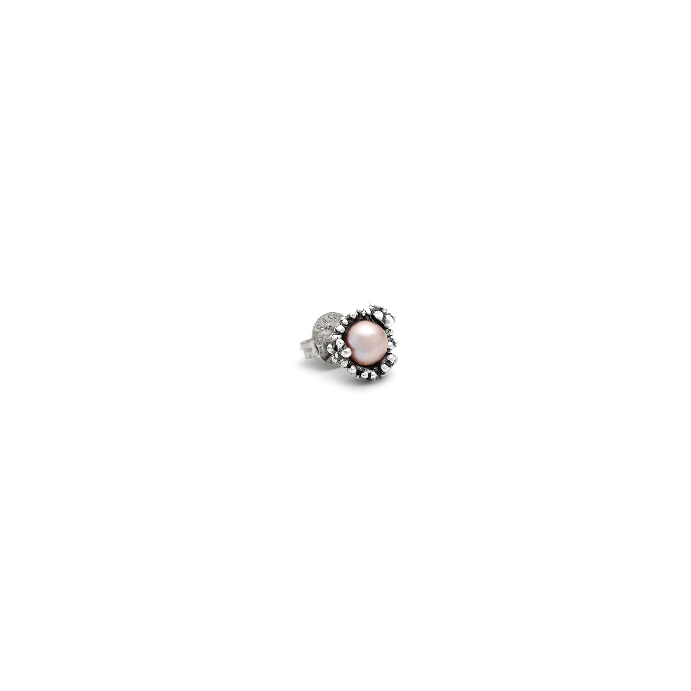 Blossom Mini Earrings, Earrings in Sterling Silver and natural pearls_image number 2_Giovanni Raspini