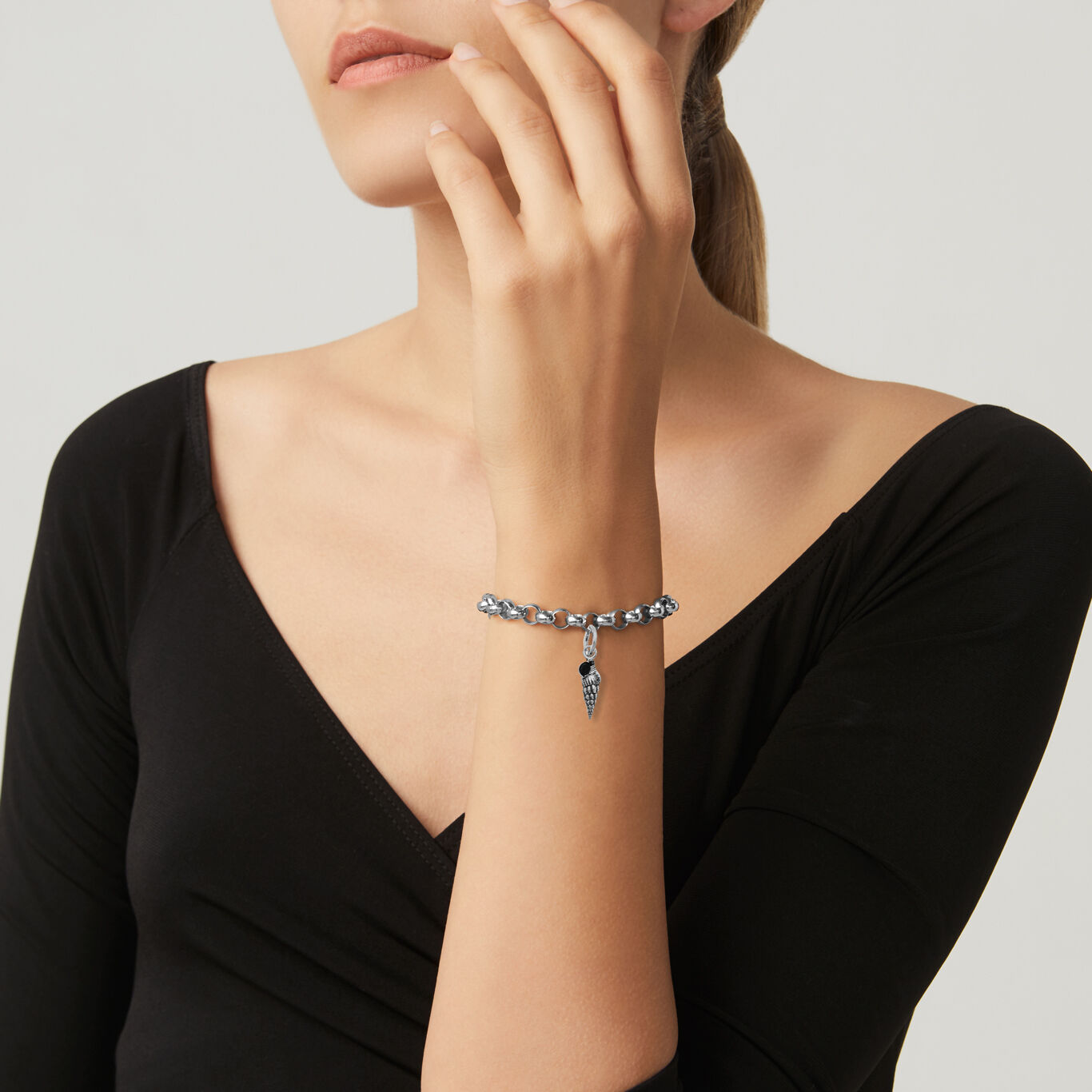 Turritella Shell Charm