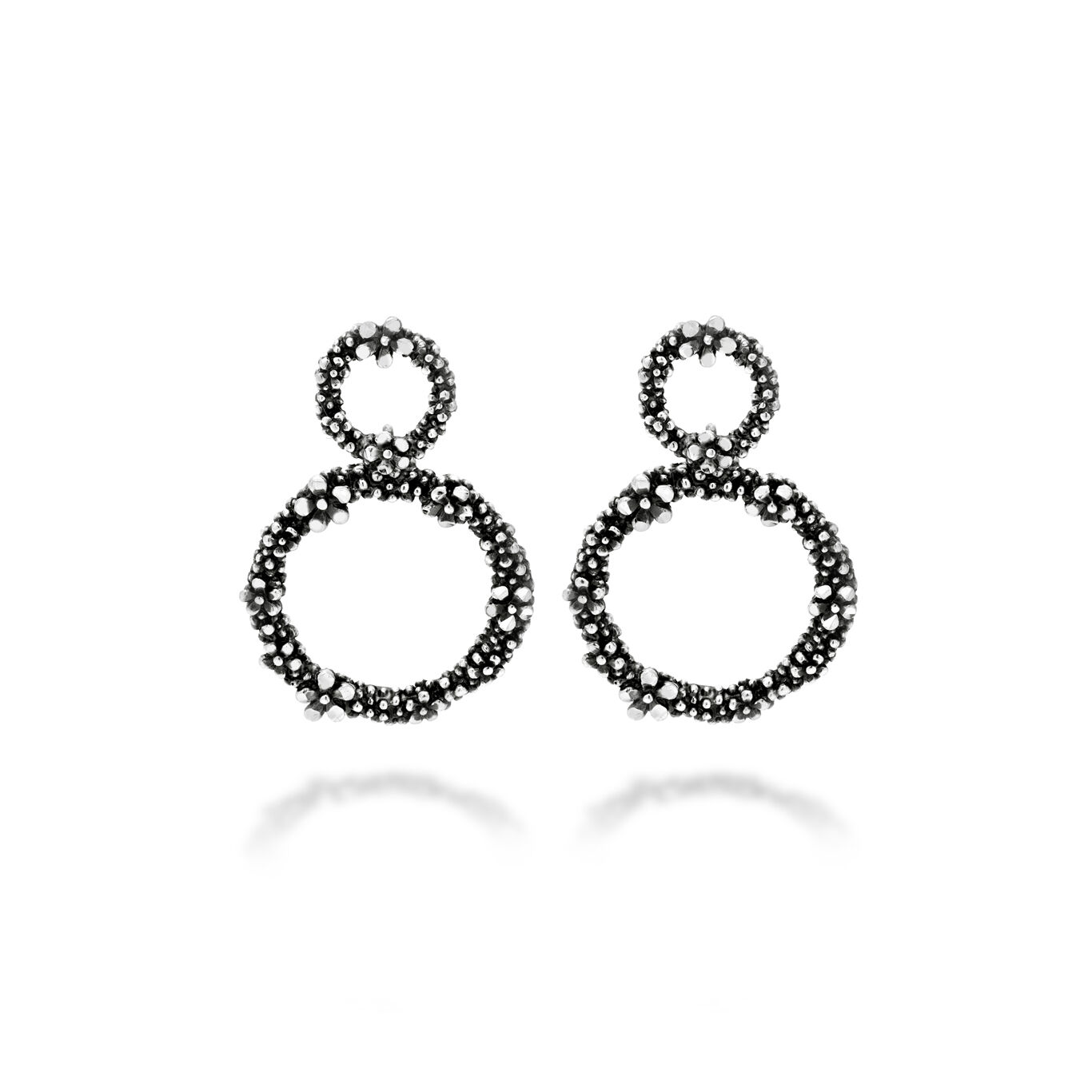 Wildflowers Earrings, Earrings in Sterling Silver_image number 0_Giovanni Raspini