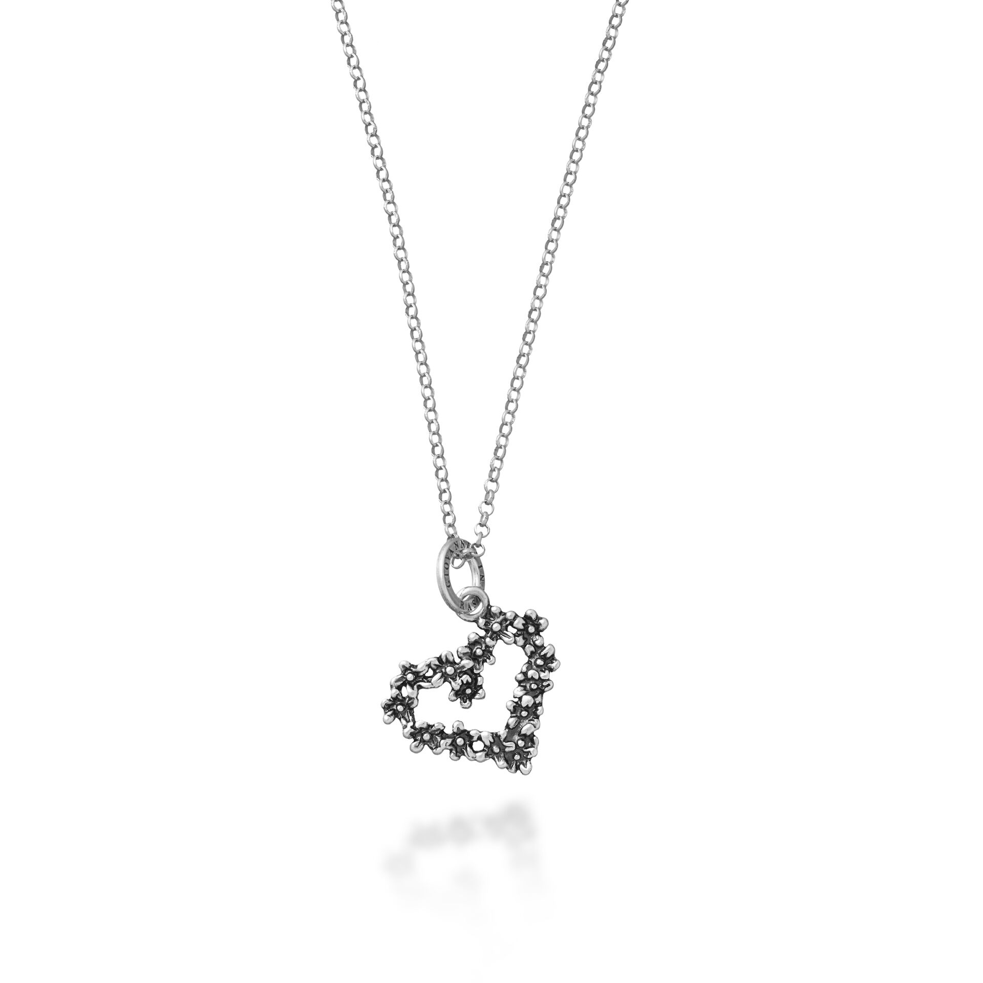 Daisy Heart Necklace image number 0