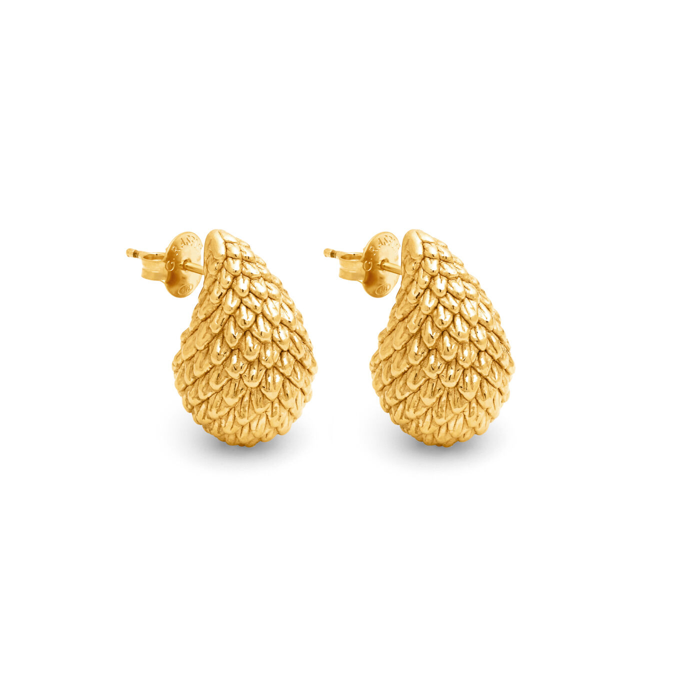 Snake Droplet Small Earrings