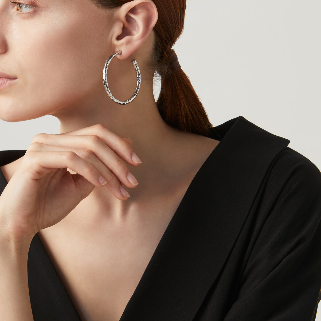 Boucles d'oreilles fines Rock, moyen mod&egrave;le