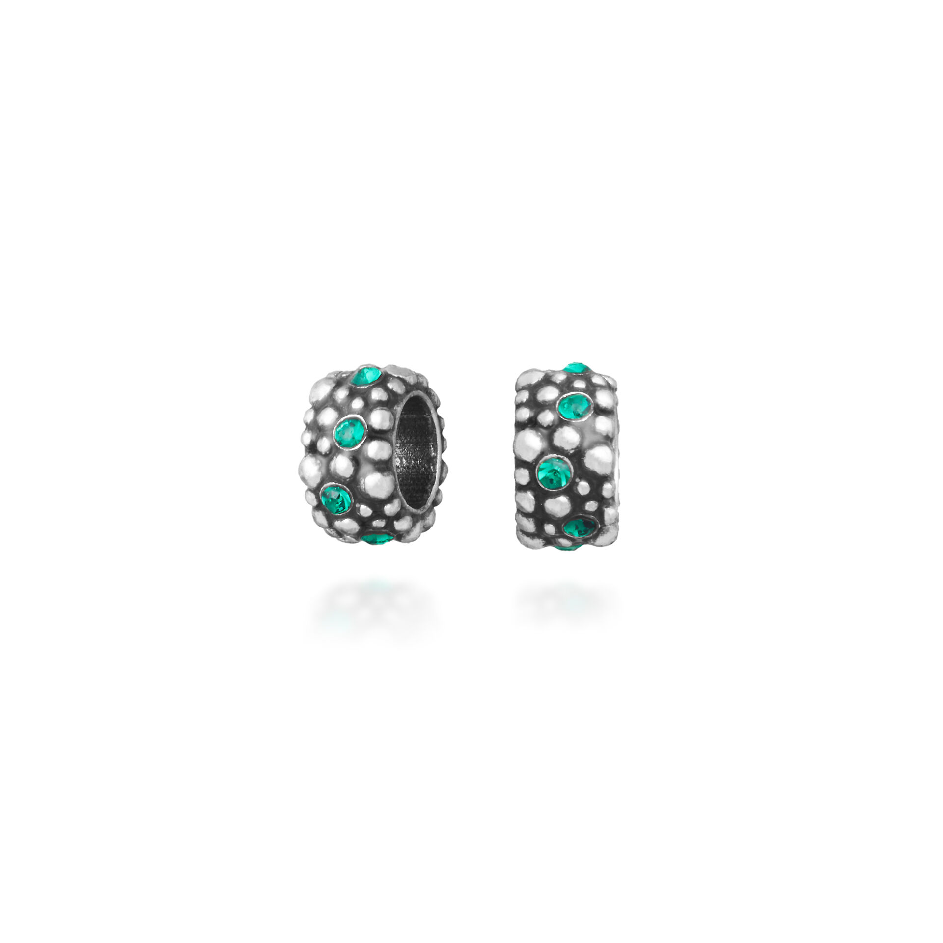 Green Crystal Bead image number 1