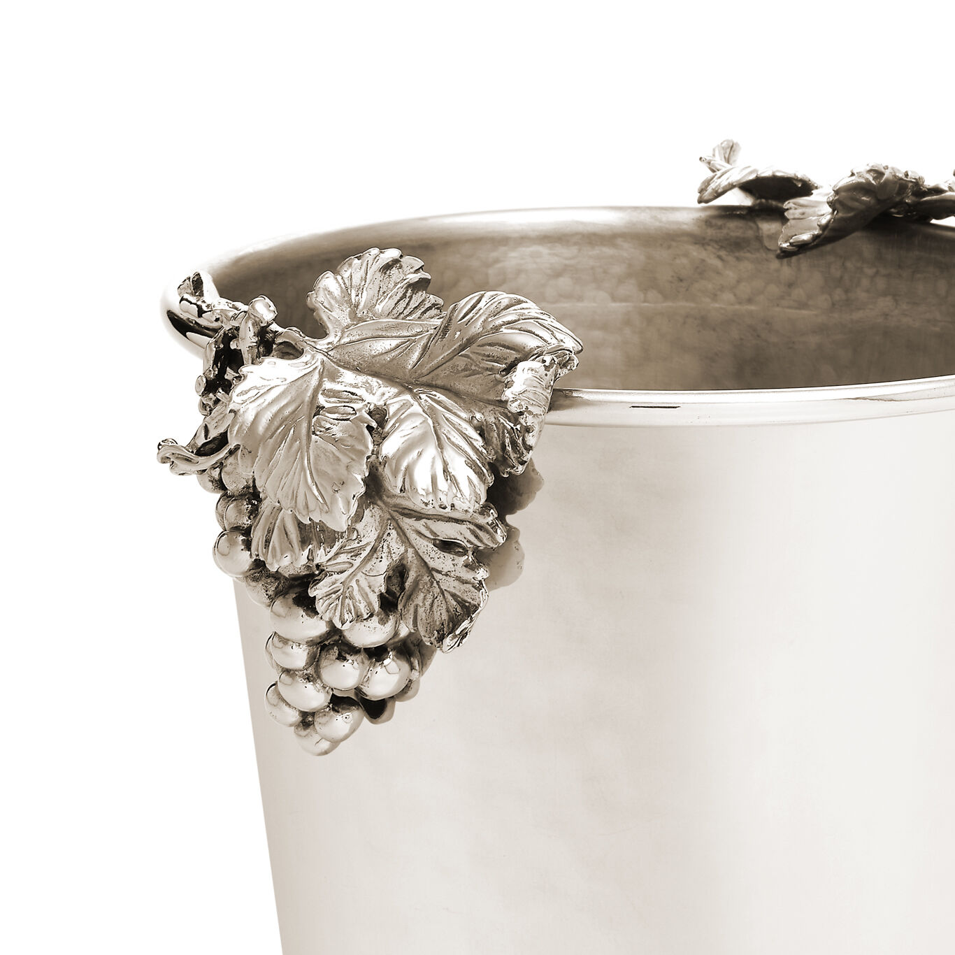 Grapes Glacette, Champagne Bucket in bronzobianco_image number 1_Giovanni Raspini