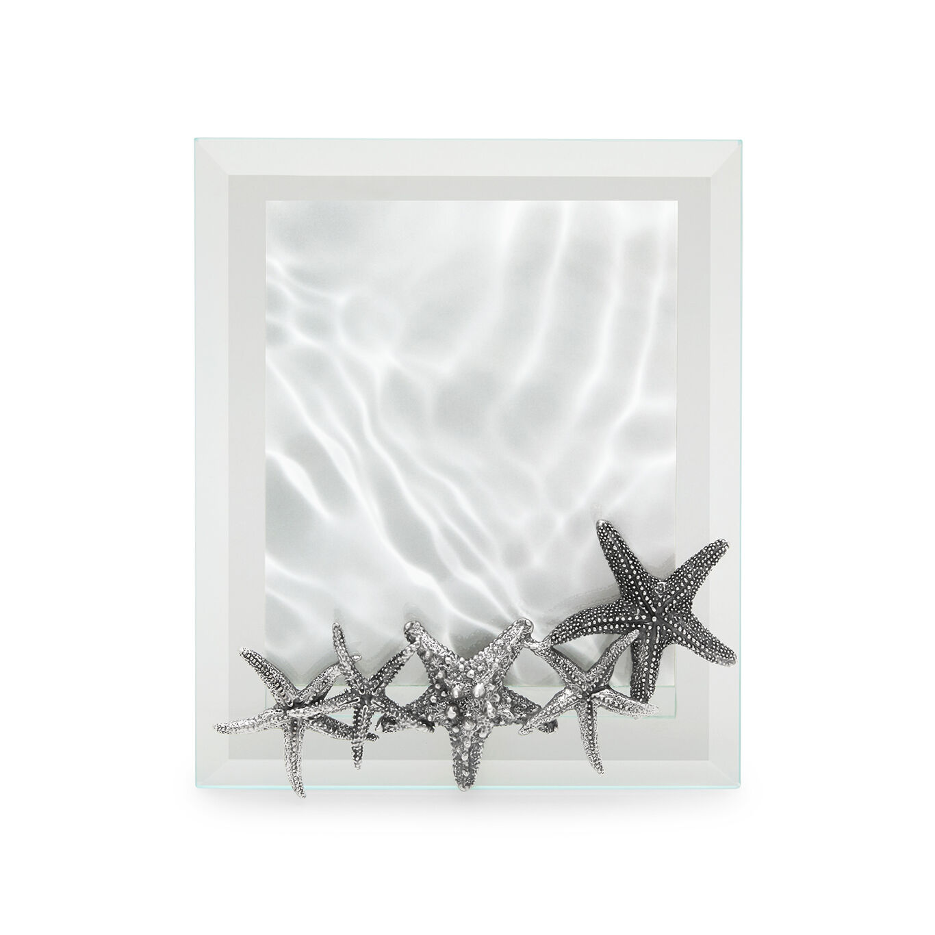 Sea Stars Medium Light Frame, Bevelled glass and silver frame_image number 0_Giovanni Raspini