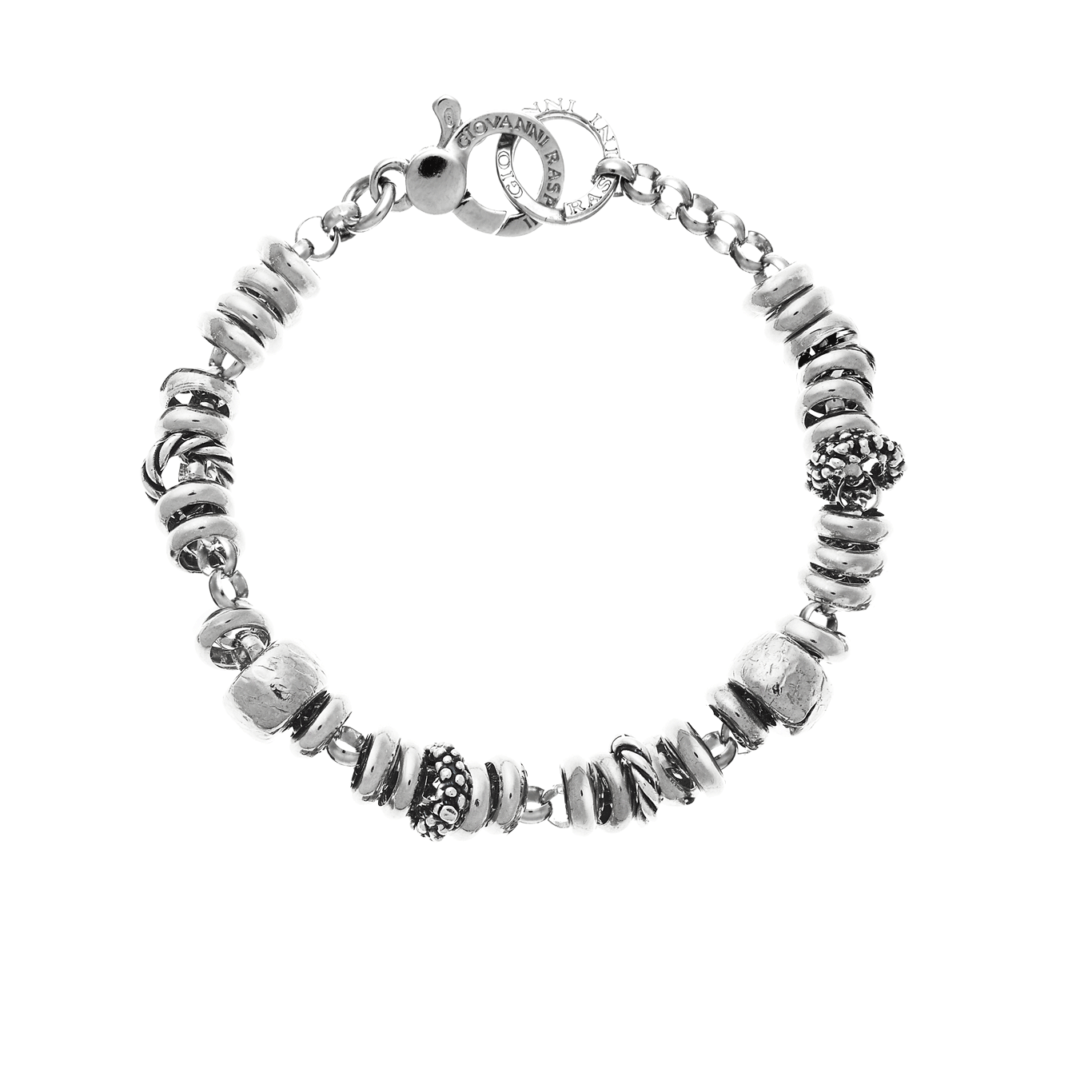 Bris&eacute; Base Bracelet, Bracelet in Sterling Silver_image number 2_Giovanni Raspini