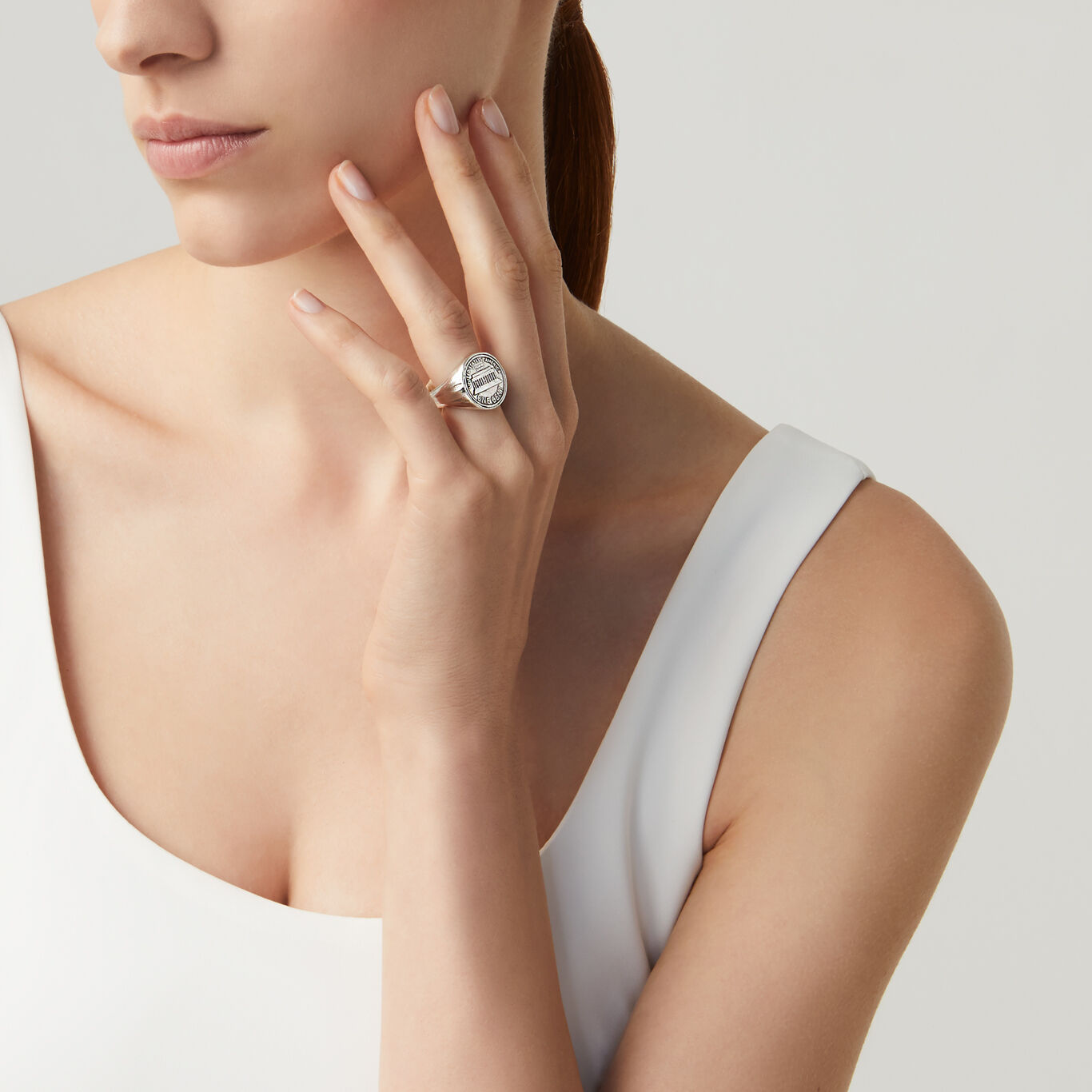 One Cent Chevalier Ring