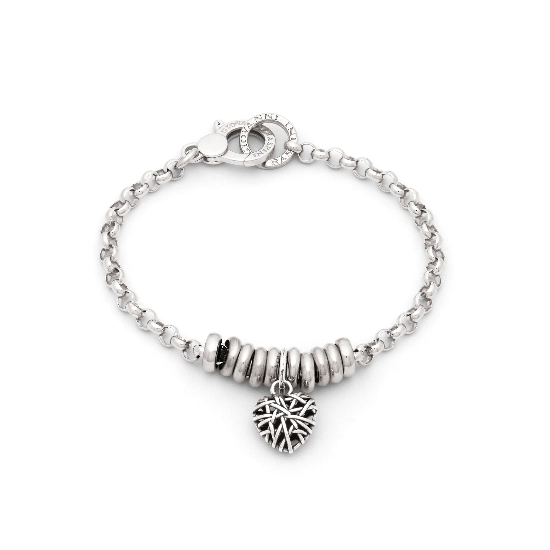Intrecci Heart Bracelet image number 0