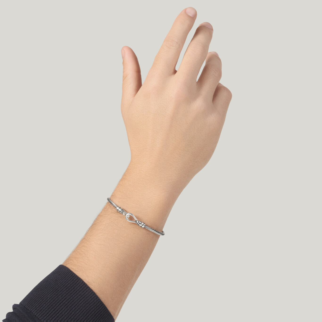 Bracciale Rigido Croco