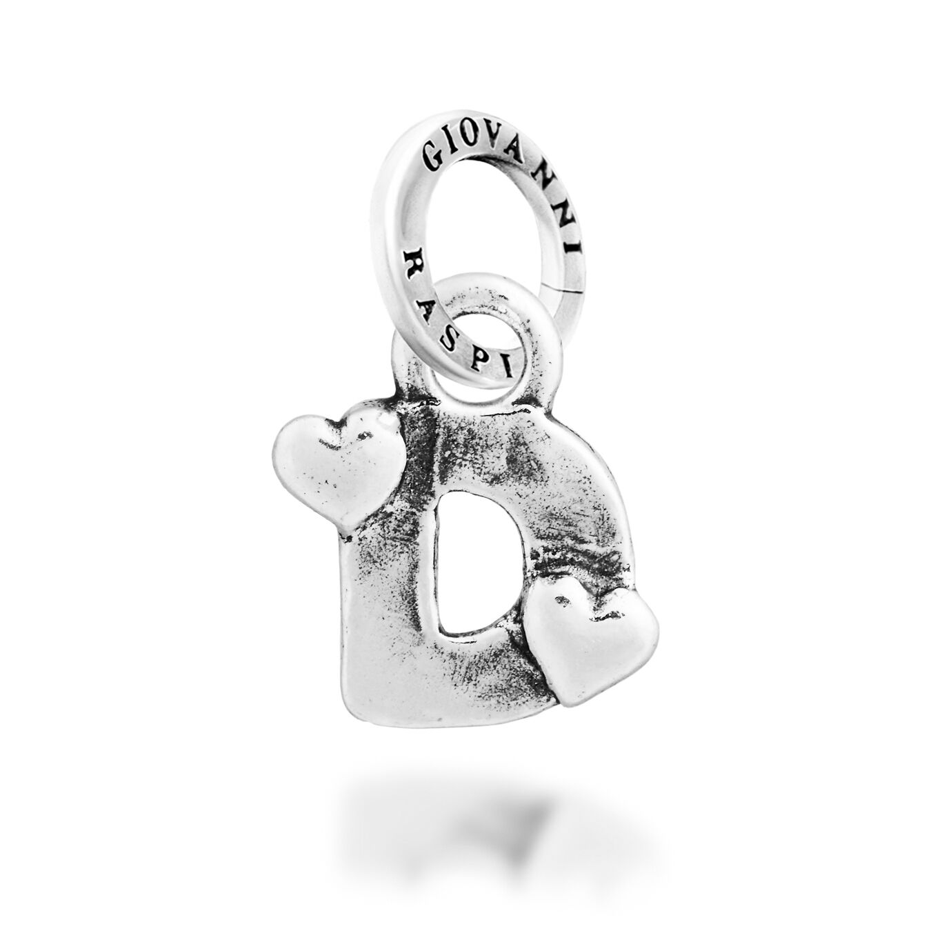 Little Hearts "D" Charm