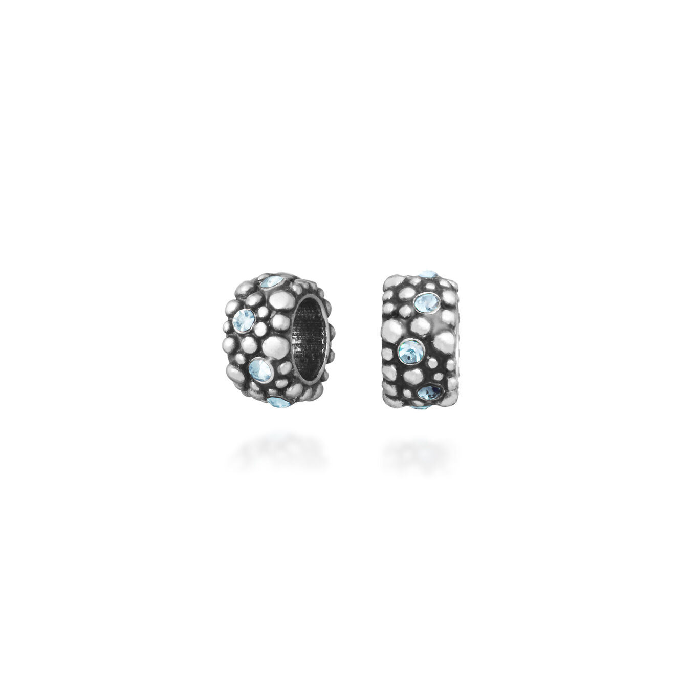 Bead Crystal Hellblau