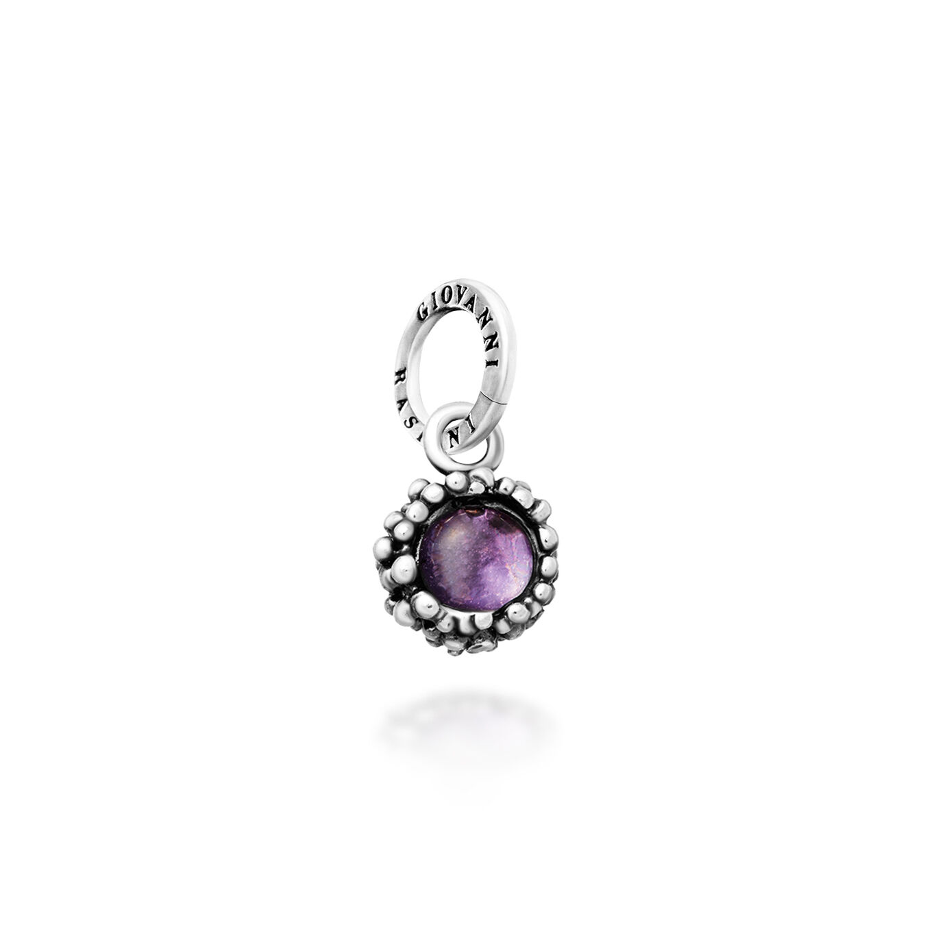 Charm Perlage Amethyst