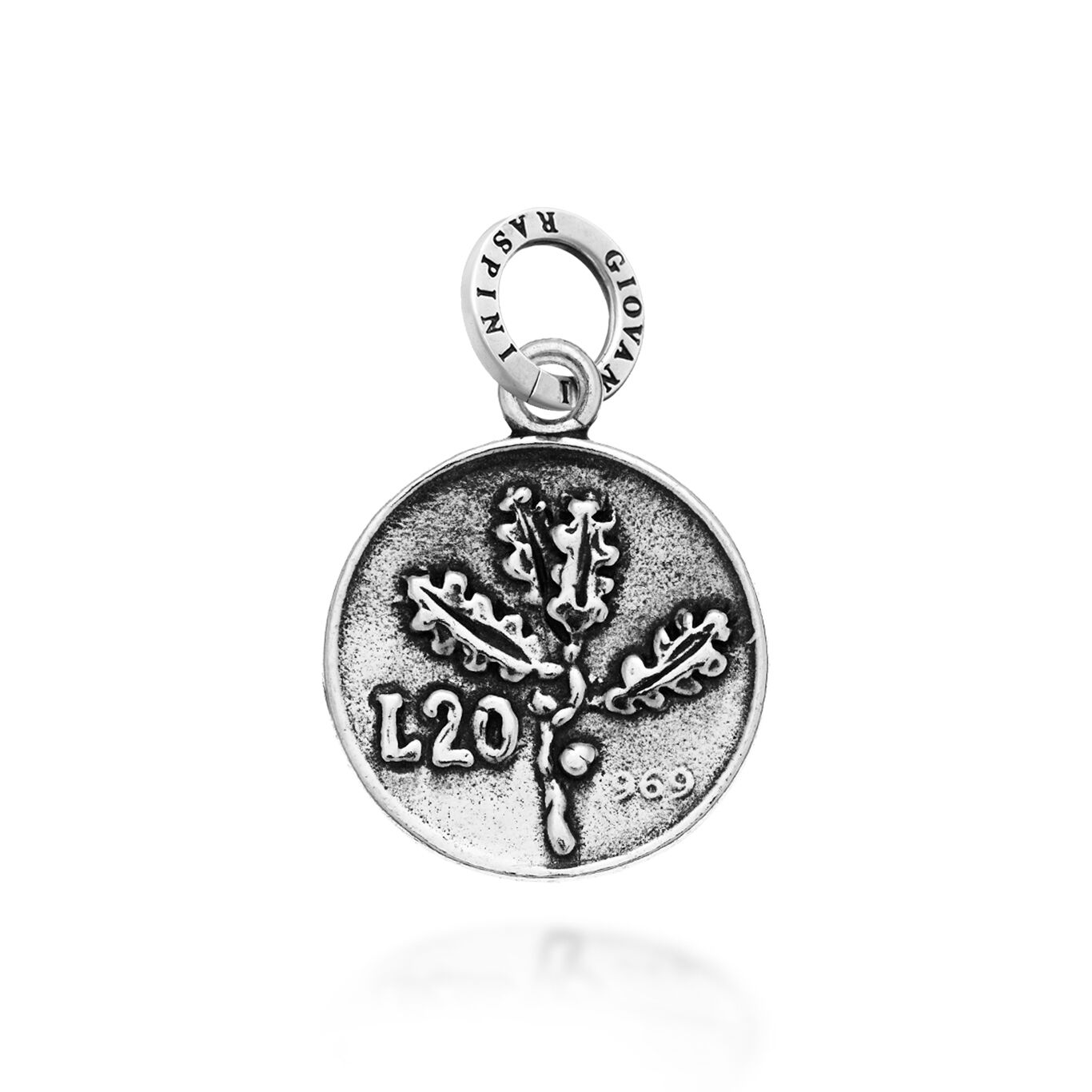20 lire coin Charm