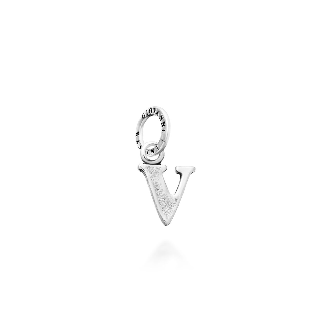 Mini charm lettre logo &laquo;&nbsp;V&nbsp;&raquo;
