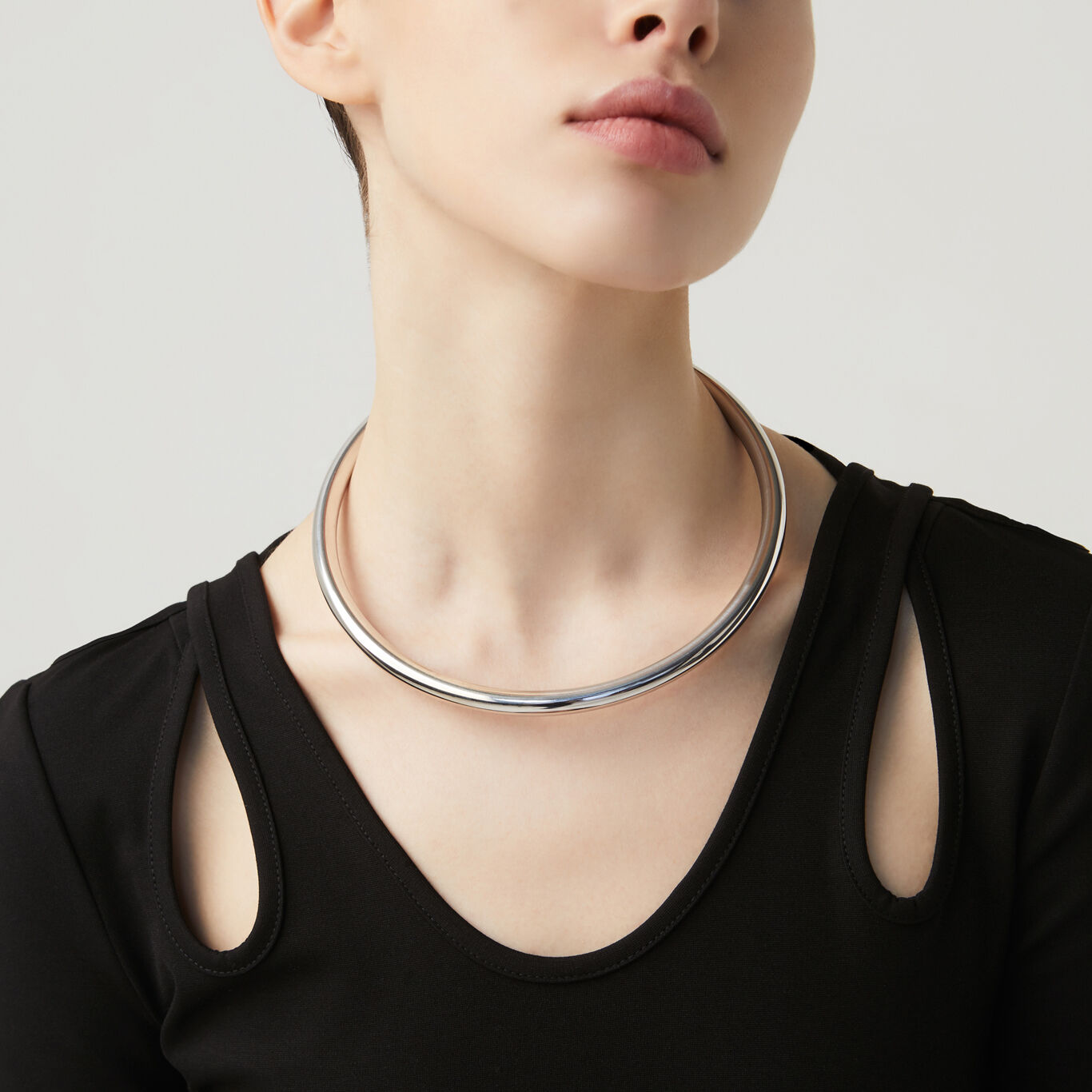 Колье Silk, Колье из серебра 925 пробы_image number 1_Giovanni Raspini