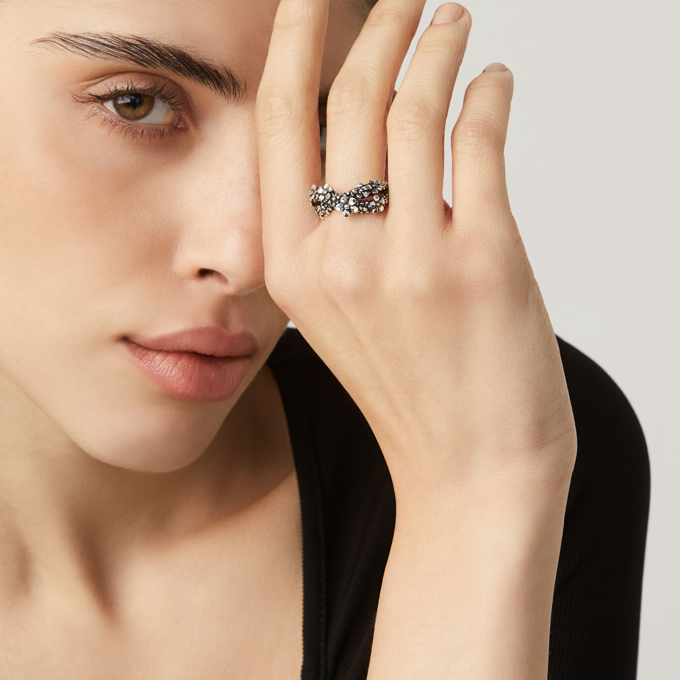 Ring Millefiori, Ring aus Silber 925_image number 1_Giovanni Raspini