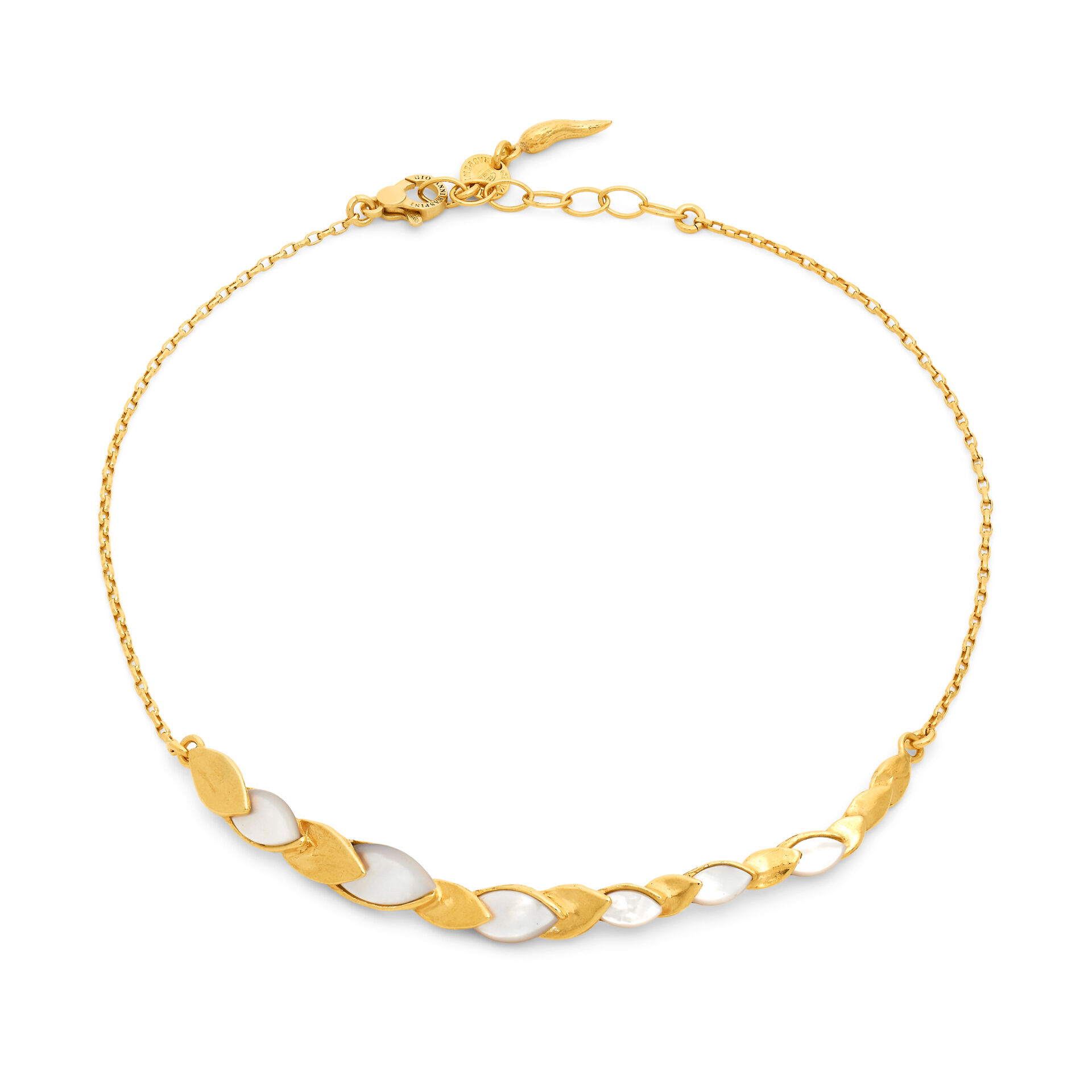 Gold Skin Small Necklace image number 0