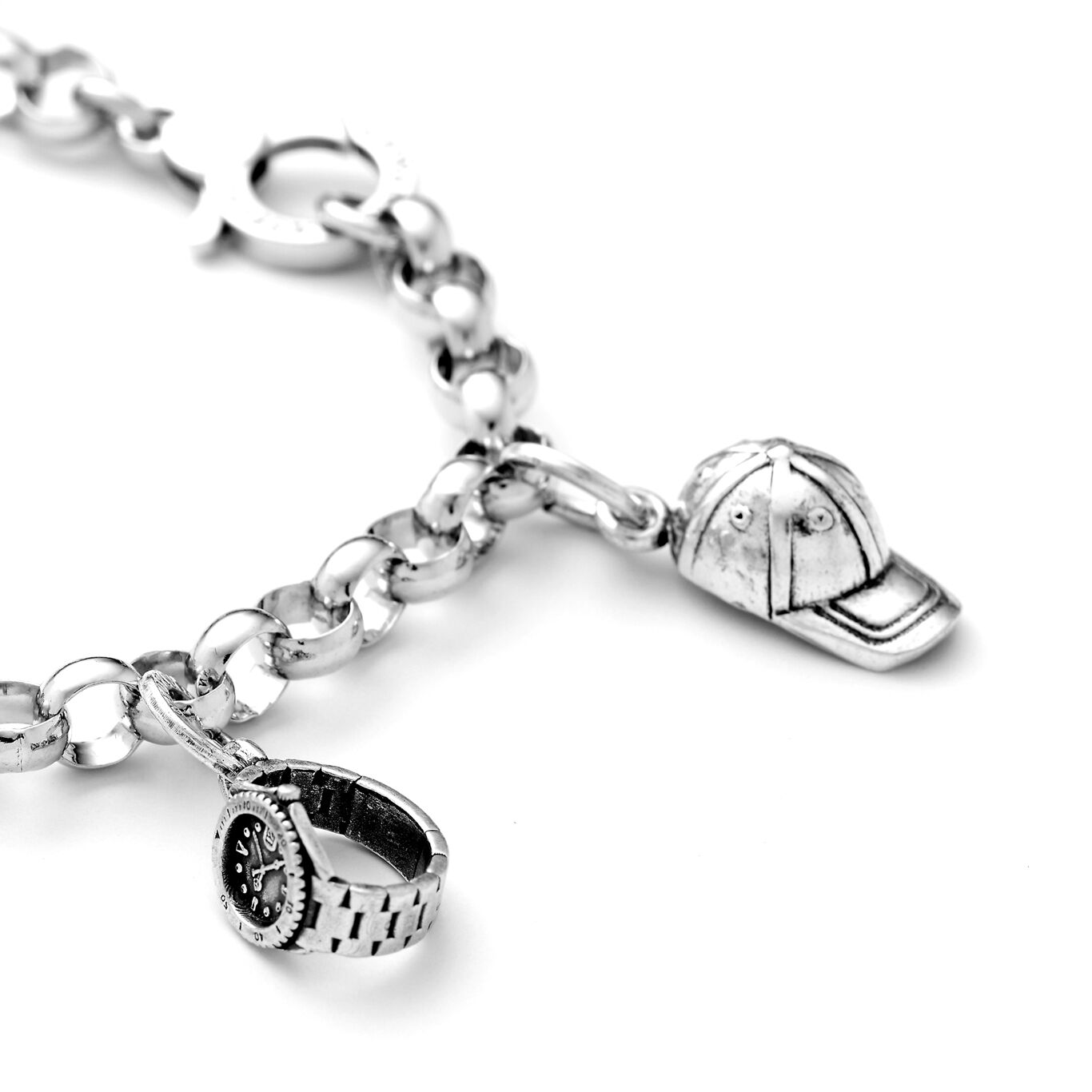 Sub Watch Charm, Charm in Sterling Silver_image number 1_Giovanni Raspini