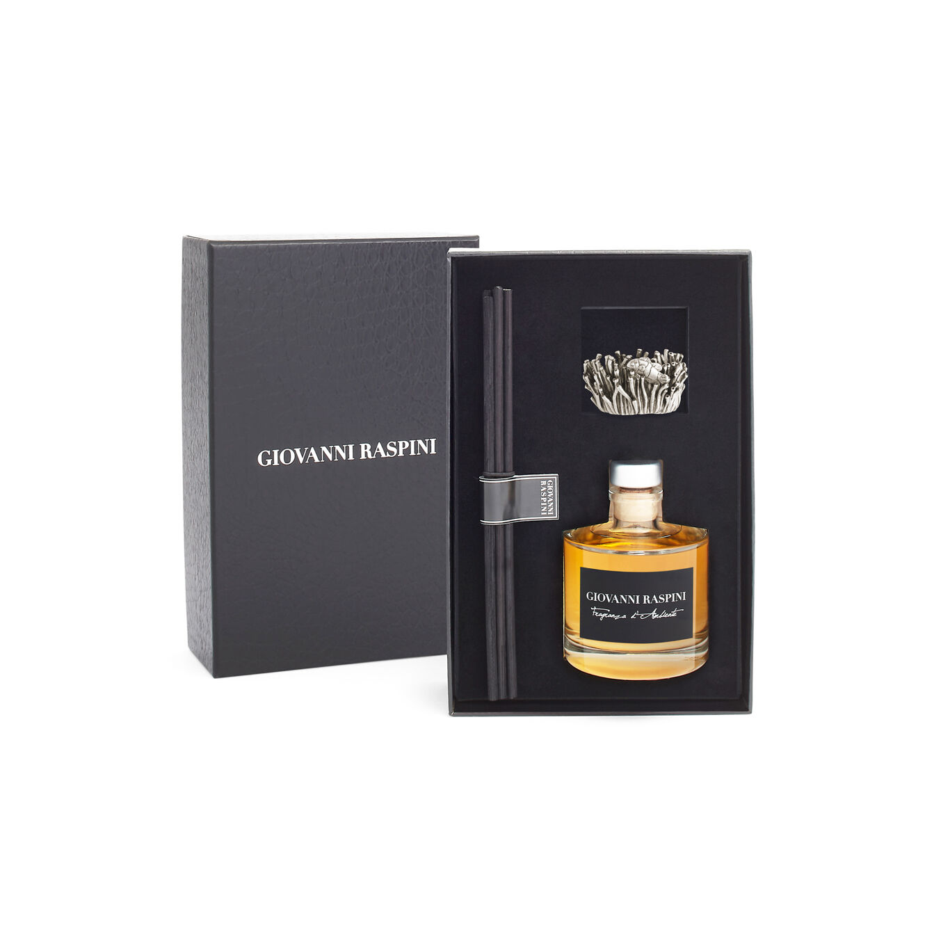 Diffusor Anemone, Raumduft Polvere di Iris mit dekor aus bronzobianco_image number 3_Giovanni Raspini