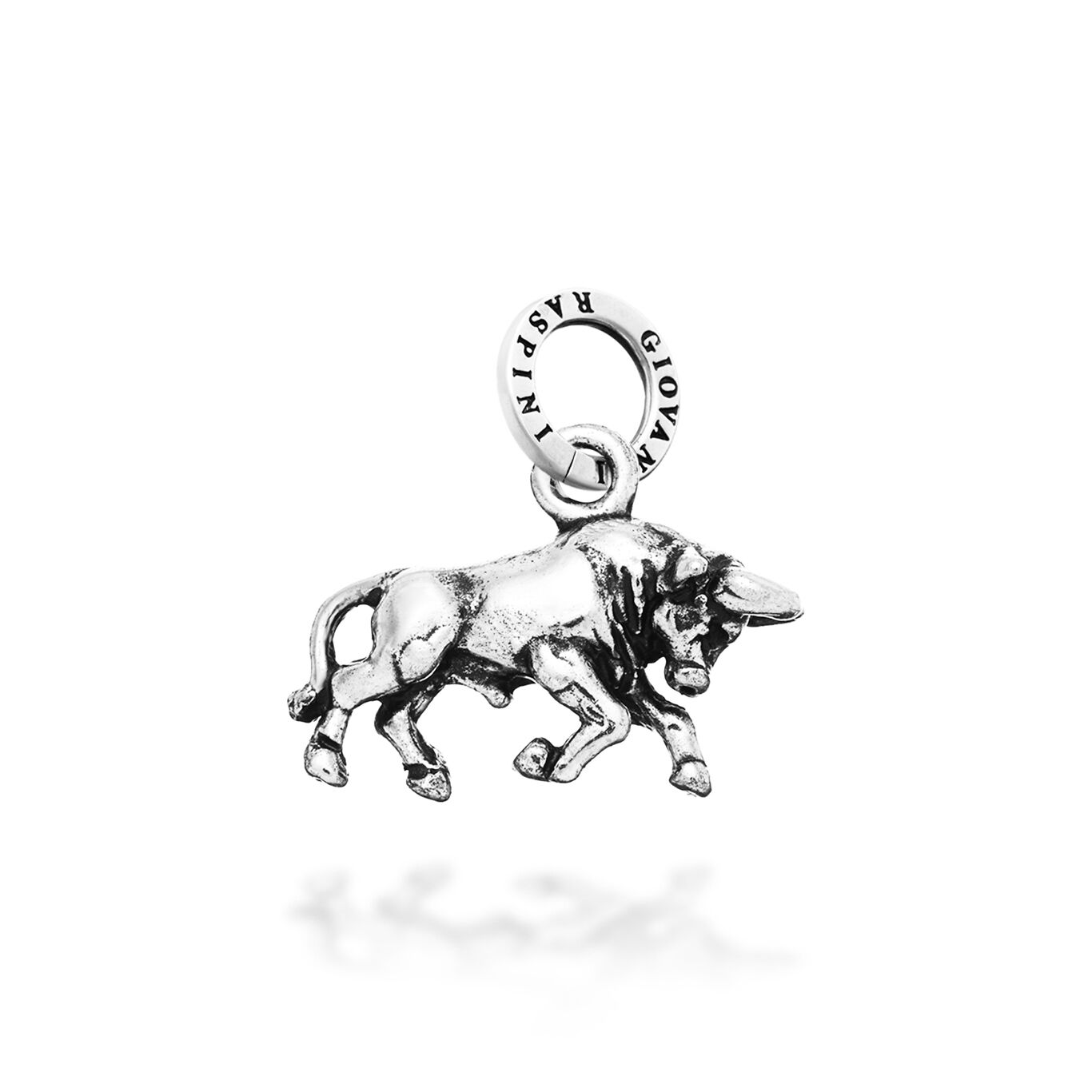 Taurus Charm, Charm in Sterling Silver_image number 0_Giovanni Raspini