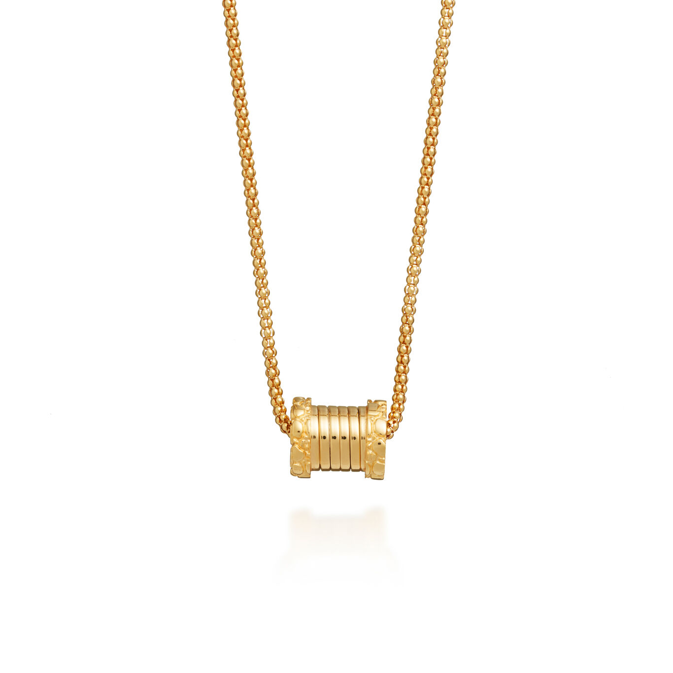 Croco Tubogas Small Necklace