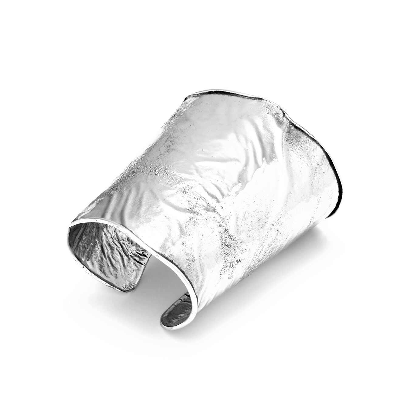 Fuego Big Bangle, Bangle in Sterling Silver_image number 0_Giovanni Raspini