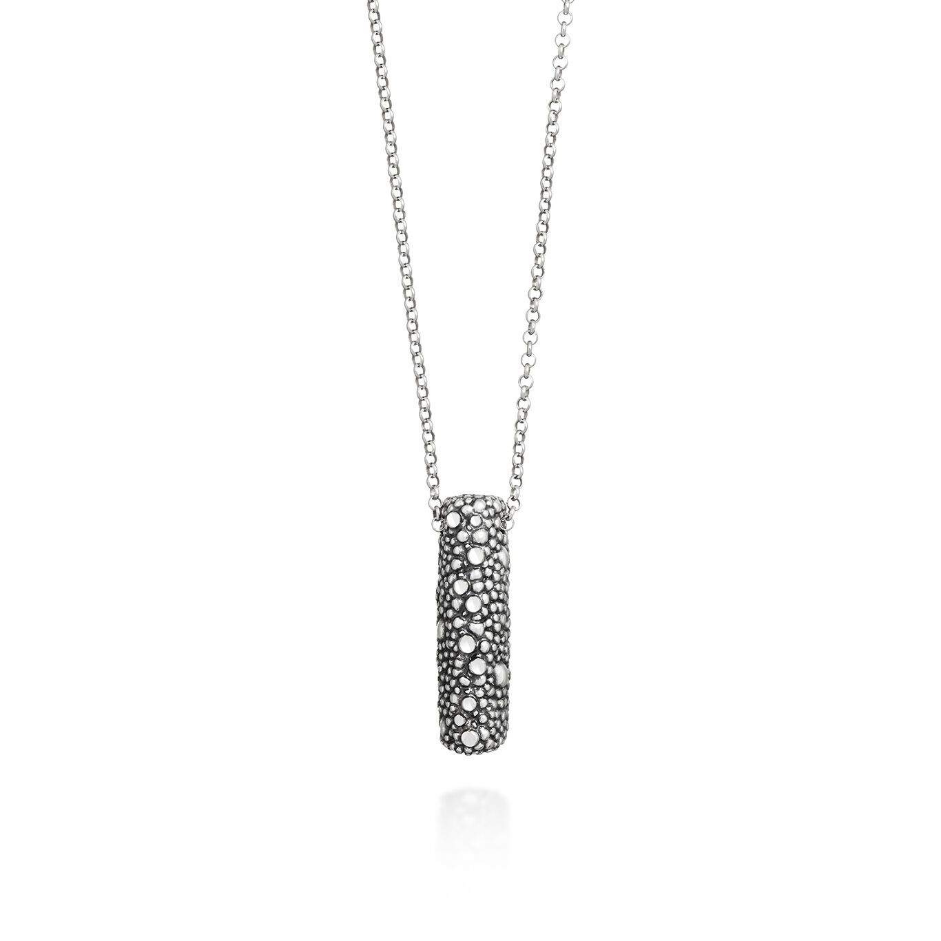 Petit Perlage Small Pendant, Necklace in Sterling Silver_image number 0_Giovanni Raspini