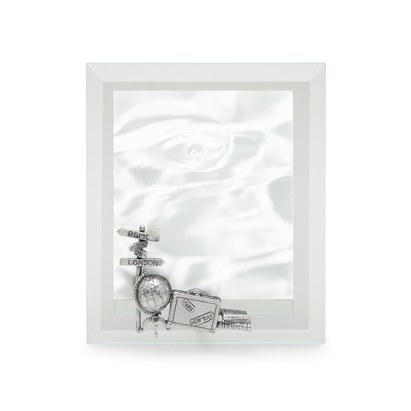 Travel Light Frame, Bevelled glass and silver frame_image number 0_Giovanni Raspini