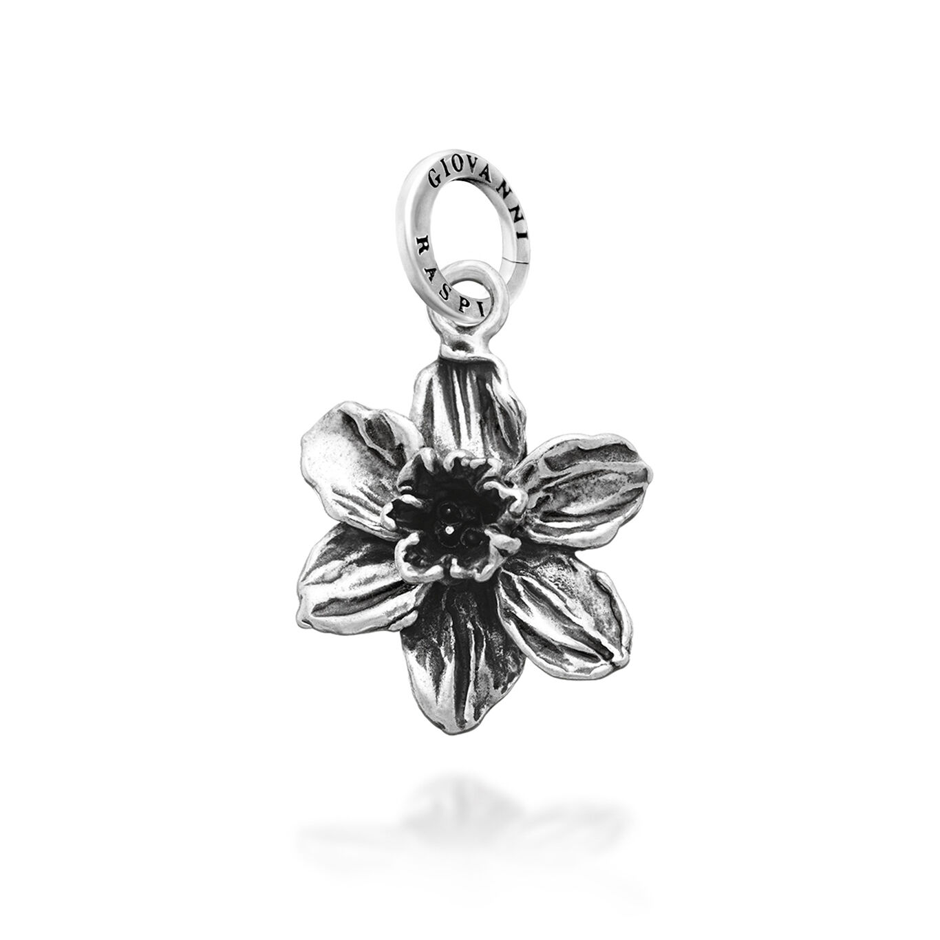 Narcissus Charm, Charm in Sterling Silver_image number 0_Giovanni Raspini