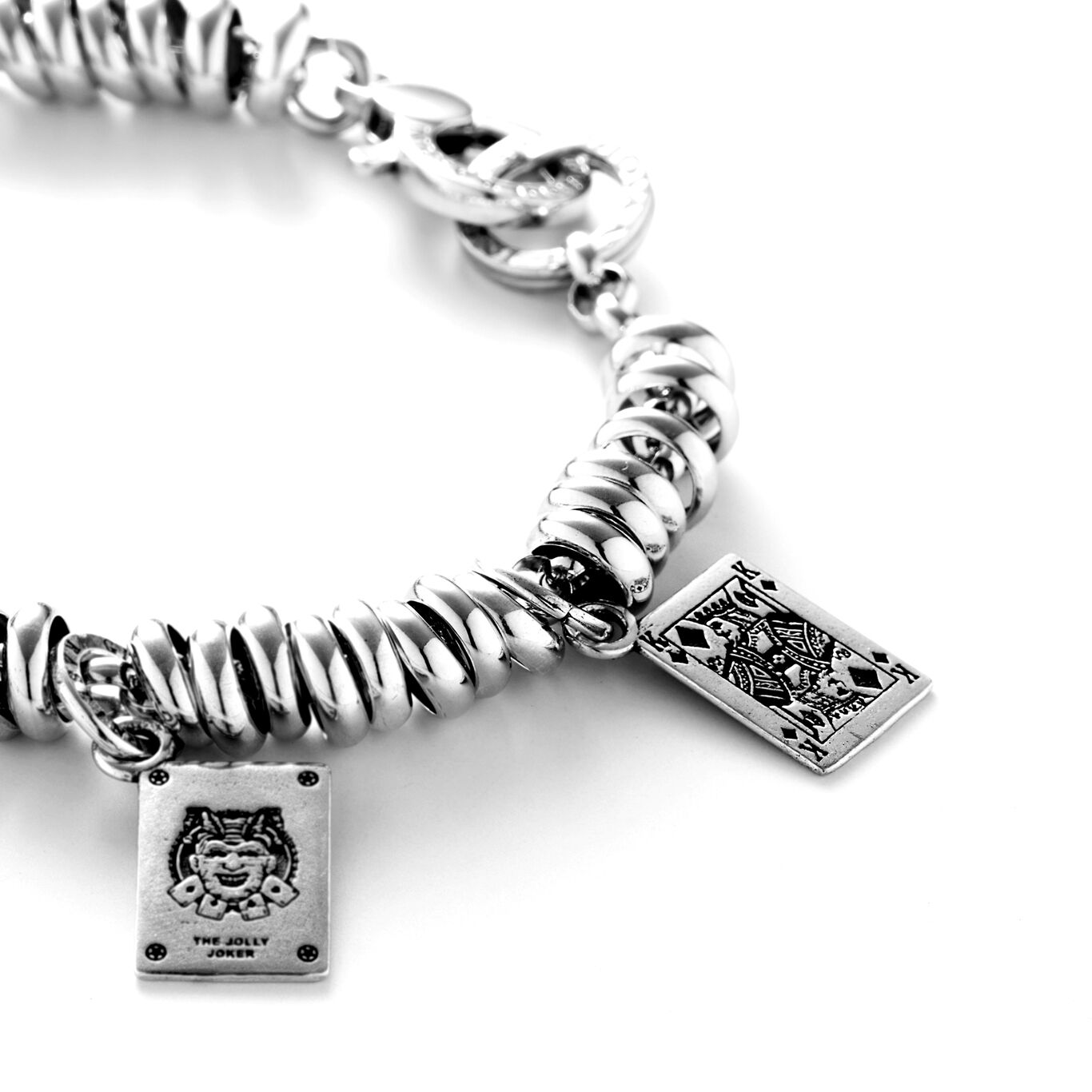 Charm Re di Quadri, Charm in Argento 925_image number 2_Giovanni Raspini