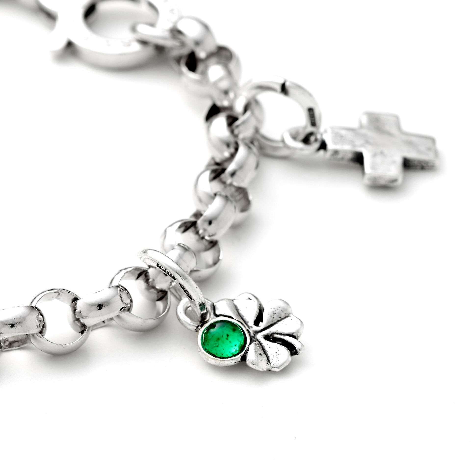 Four-Leaf Clover Color Charm image number 1