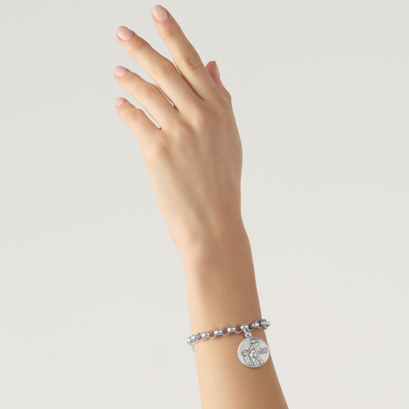 Charm 50 lires, Charm en argent massif_image number 2_Giovanni Raspini