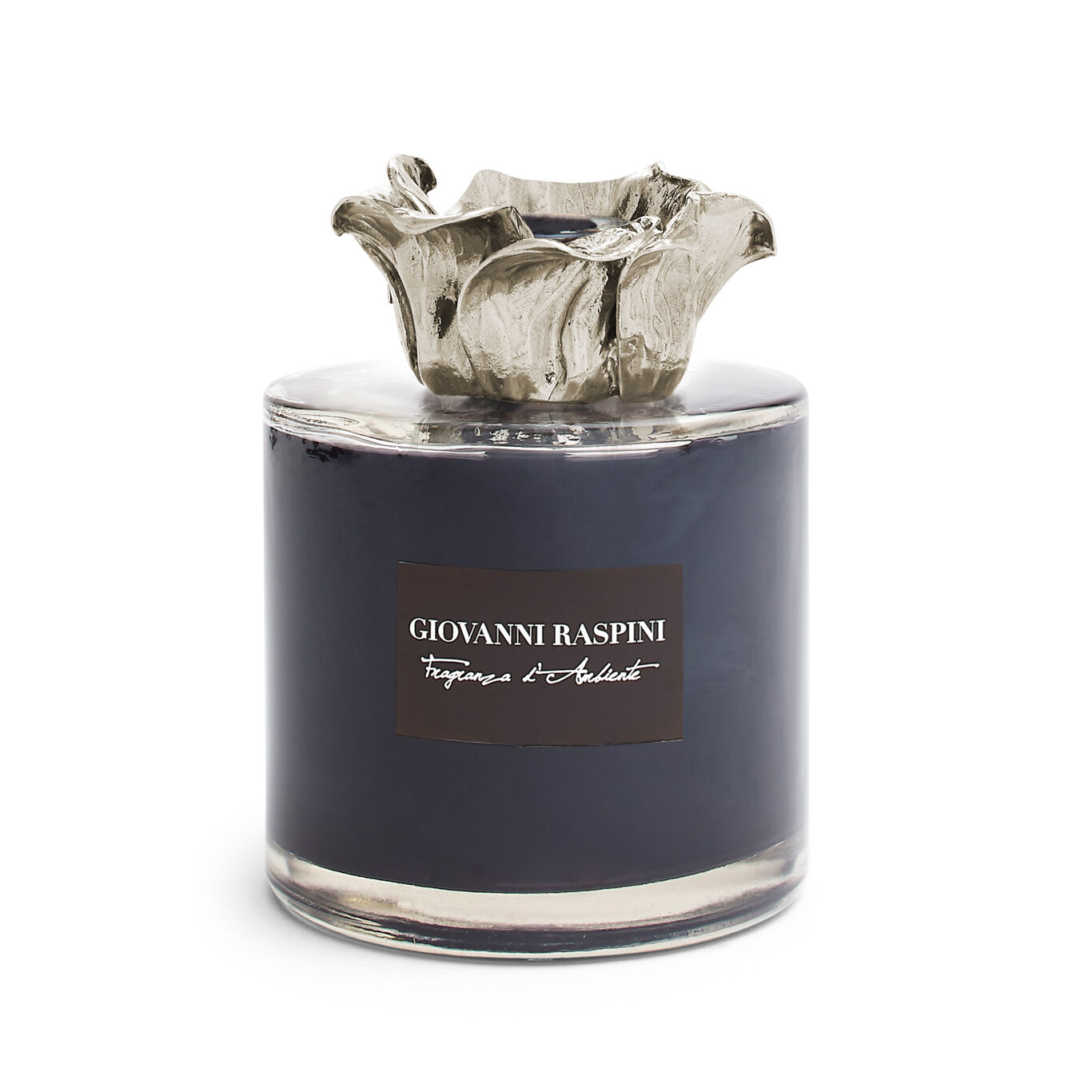 Flower Diffuser, Room fragrance Nero Divino with bronzobianco decoration_image number 0_Giovanni Raspini