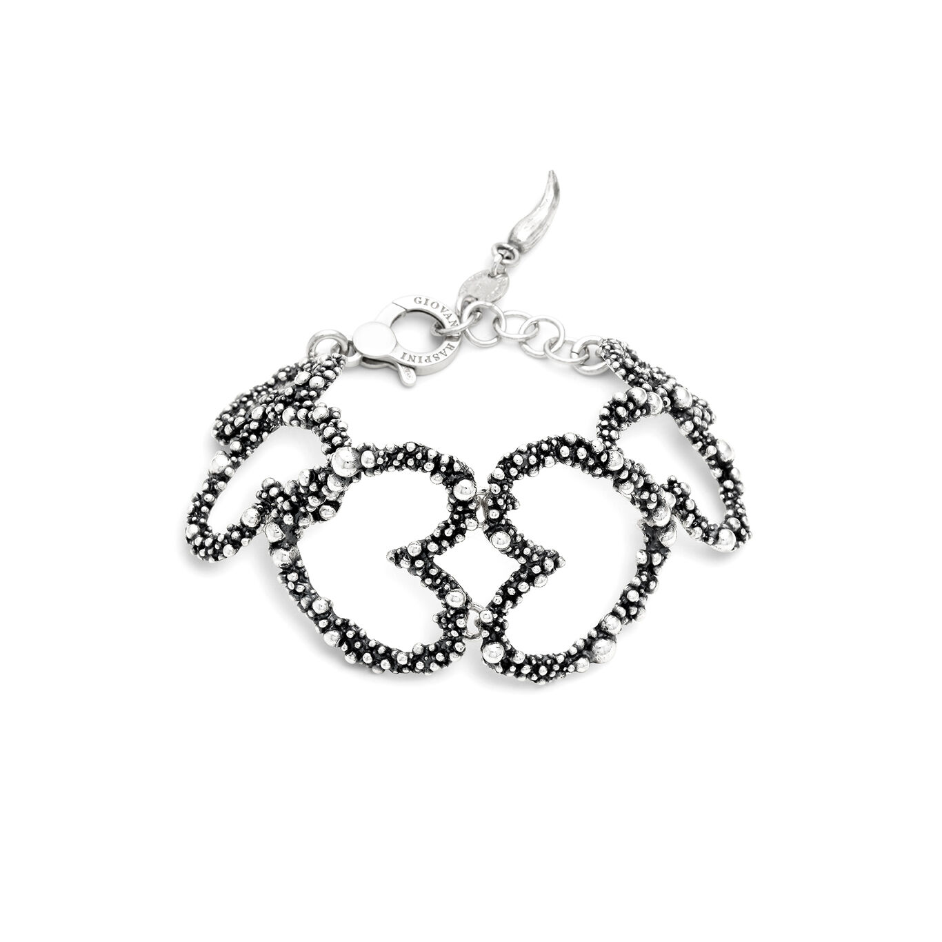 Bracciale Cuori Perlage