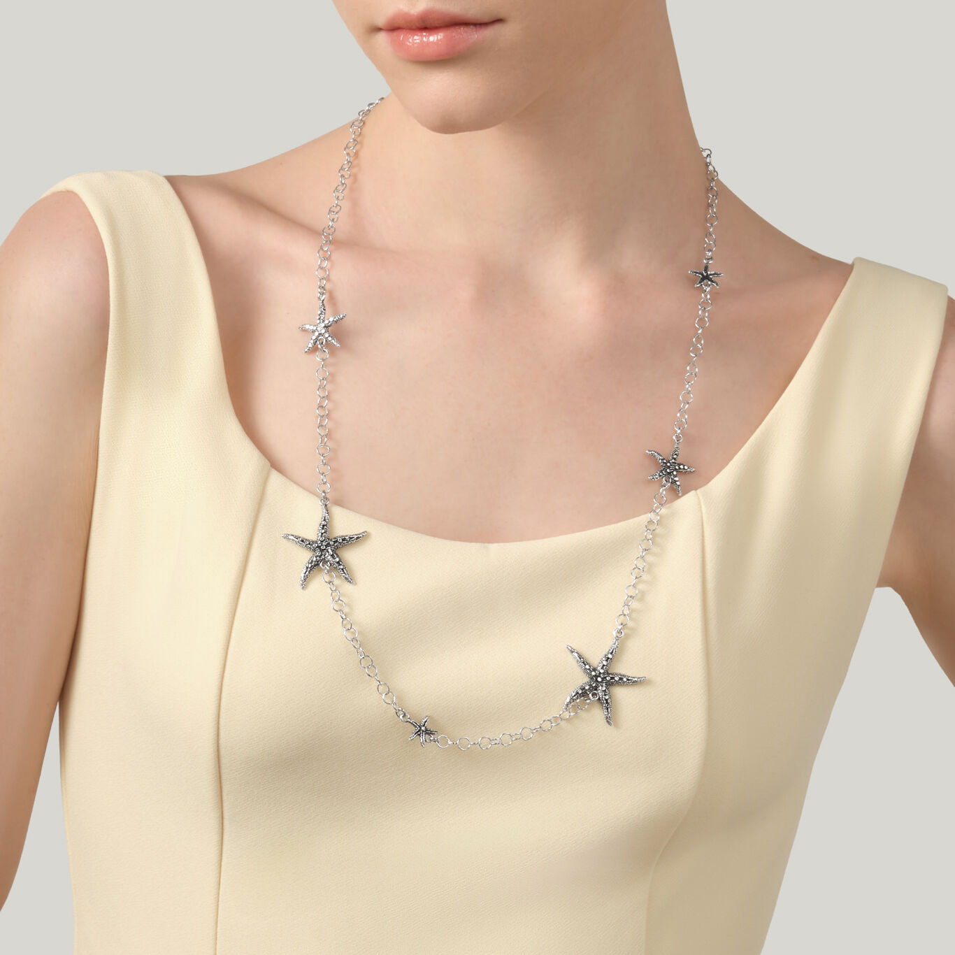 Starfish Long Necklace