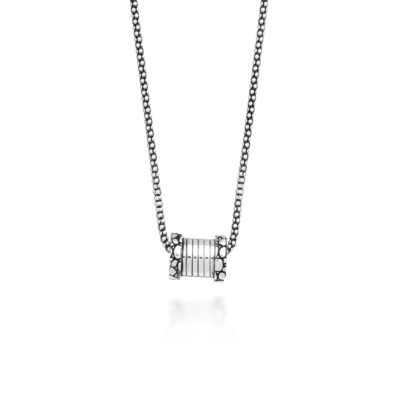 Croco Tubogas Small Necklace