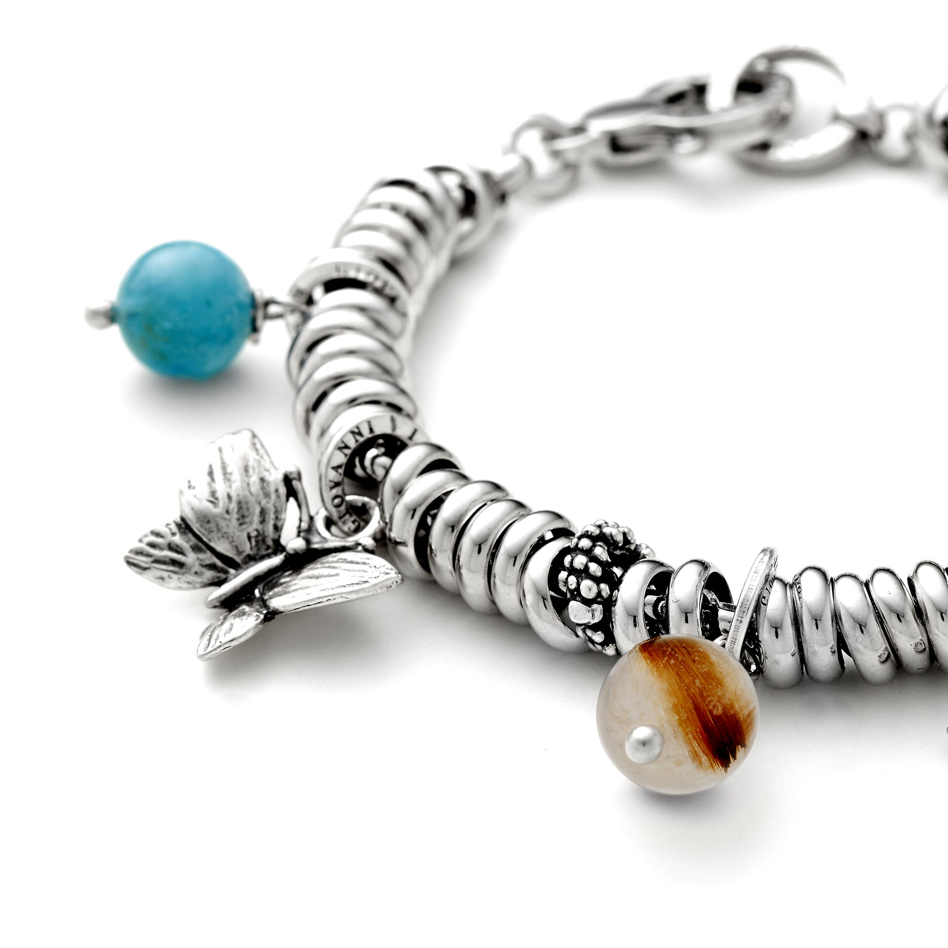 Rutilated Quartz Charm image number 1