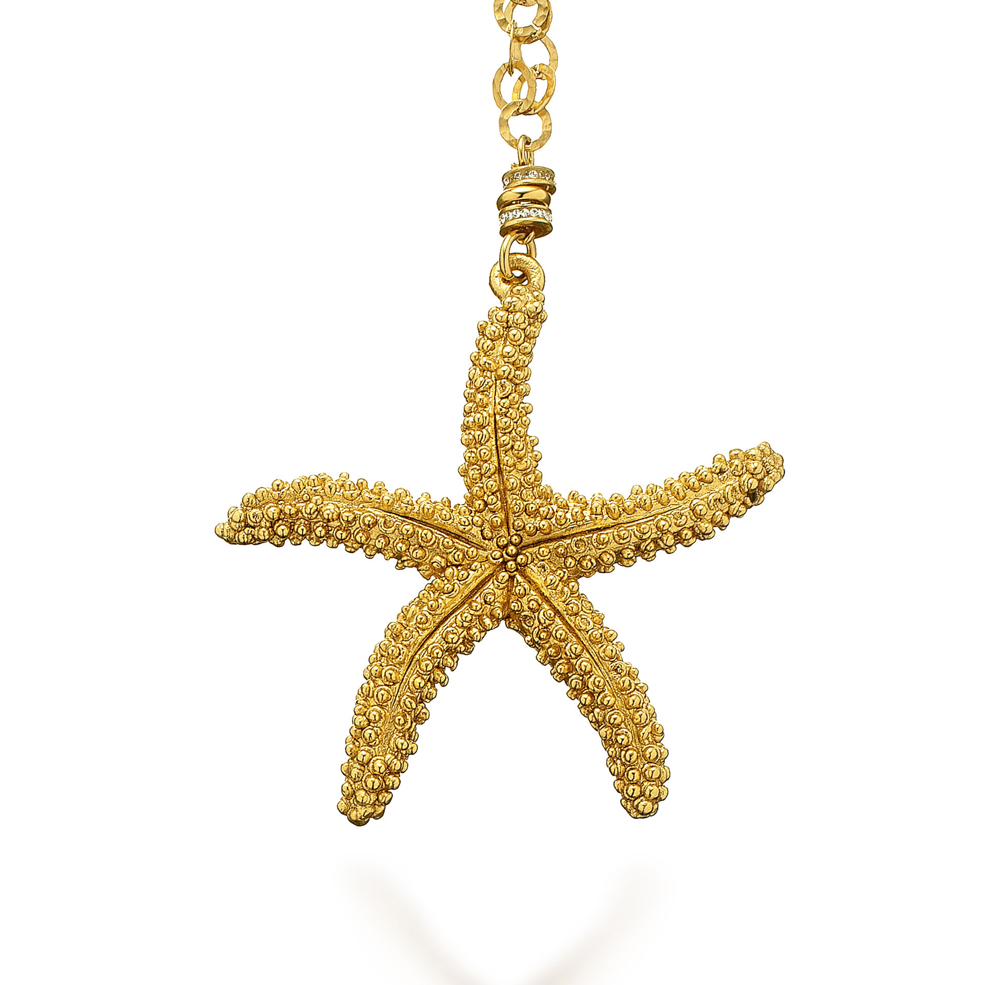 Pendentif étoile de mer 10x9mm - La Perlerie 22