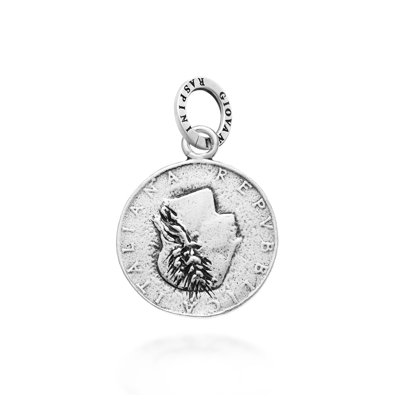 Charm Coin 20 Lire, Charm aus Silber 925_image number 1_Giovanni Raspini