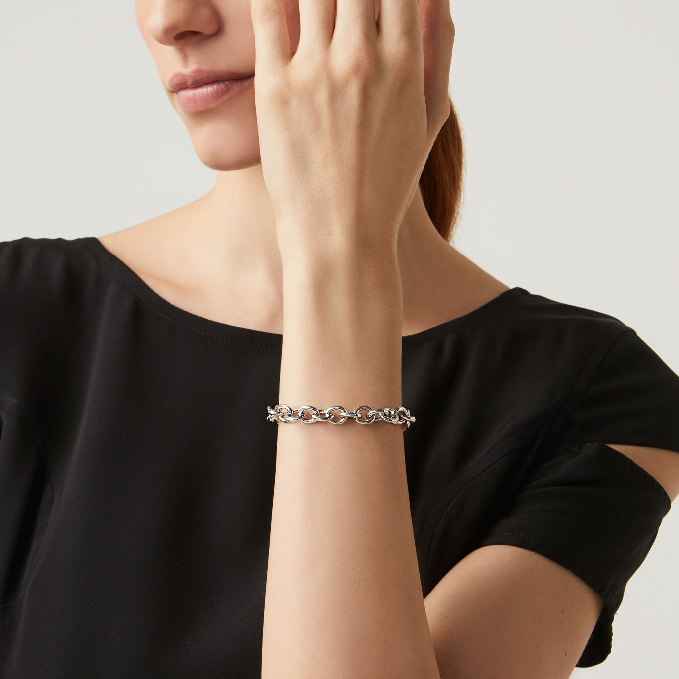 Bracelet Cha&icirc;ne &laquo;&nbsp;M&nbsp;&raquo;