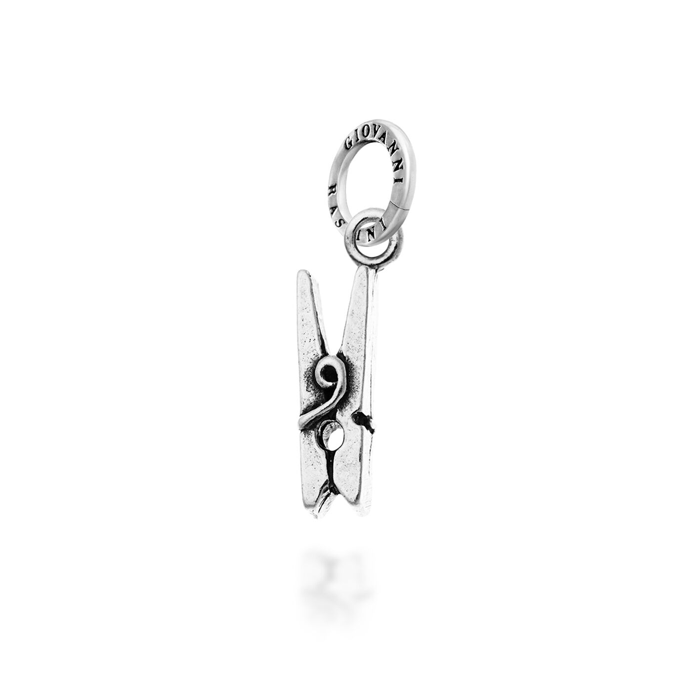 Clothes Peg Charm, Charm in Sterling Silver_image number 0_Giovanni Raspini