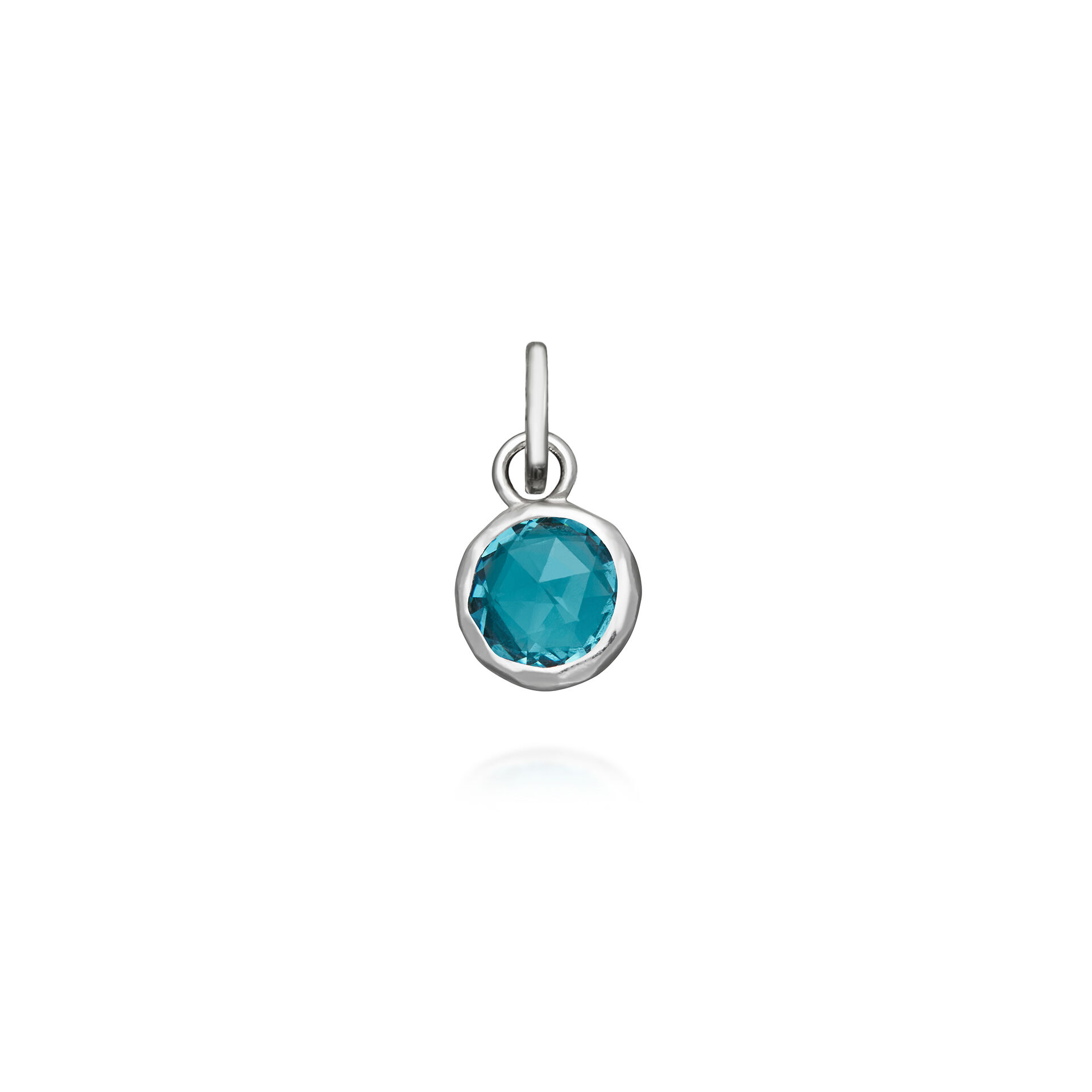 Blue Crystal Mini Charm image number 0