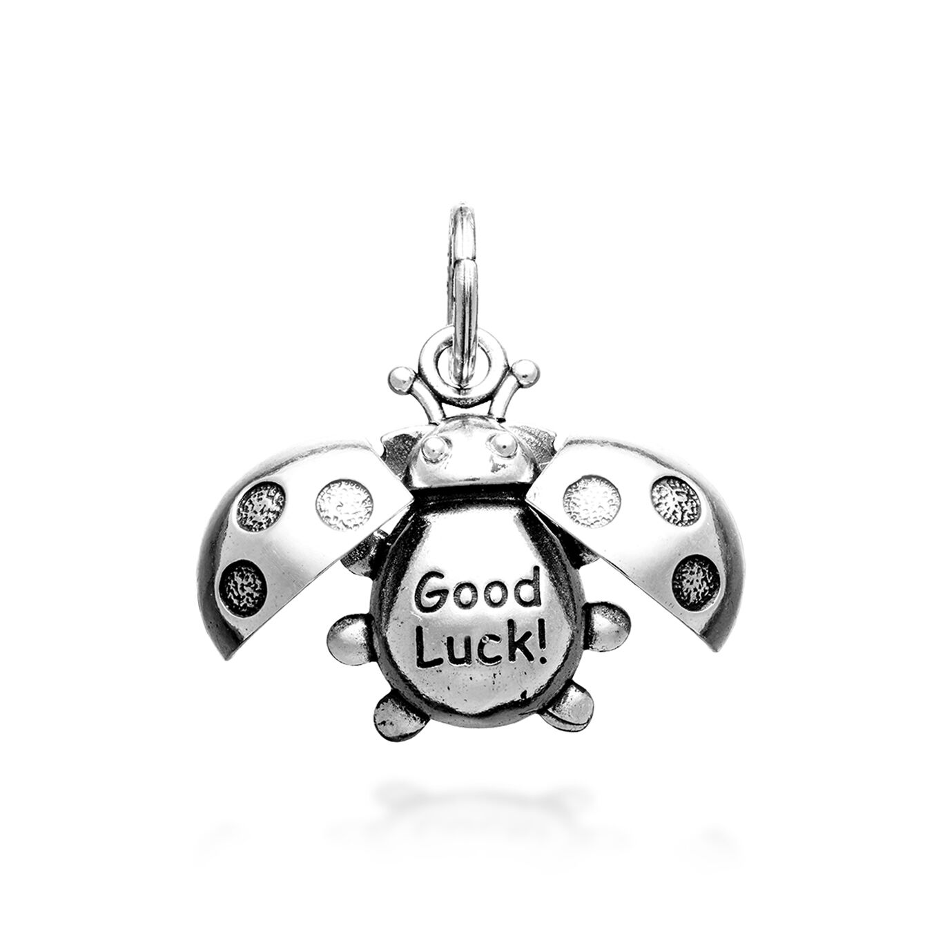Charm Marienkäfer "Good Luck"