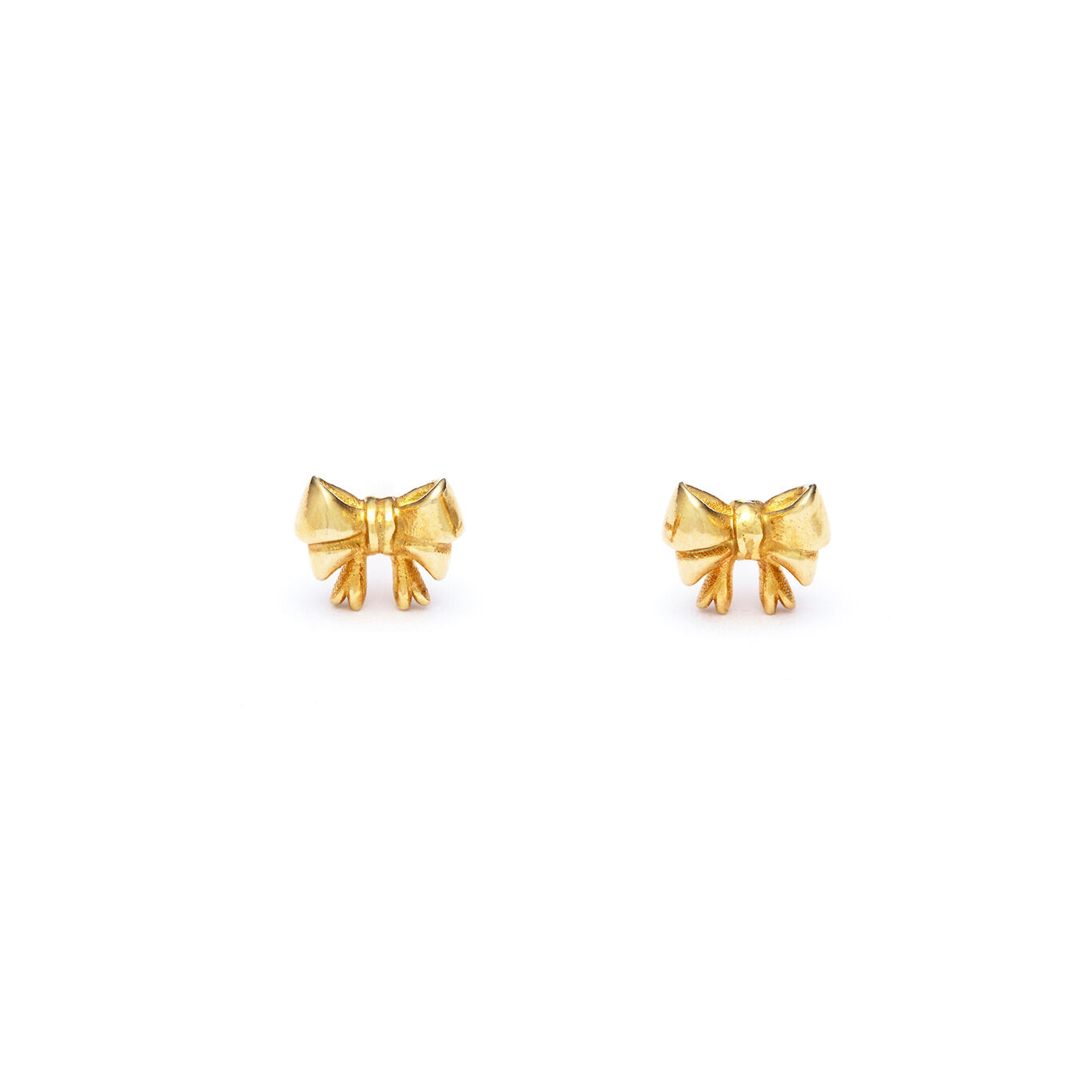 Bow Mini Earrings, Earrings in gold-plated Sterling Silver_image number 0_Giovanni Raspini