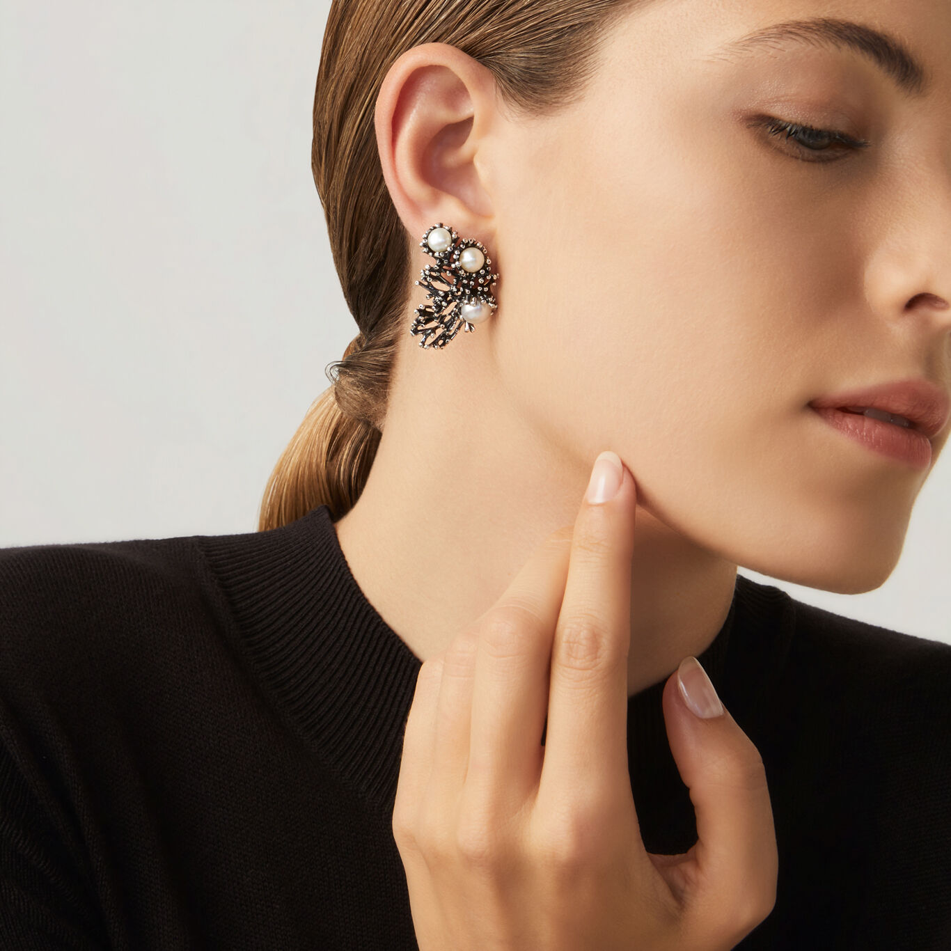 Boucles d'oreilles An&eacute;mone