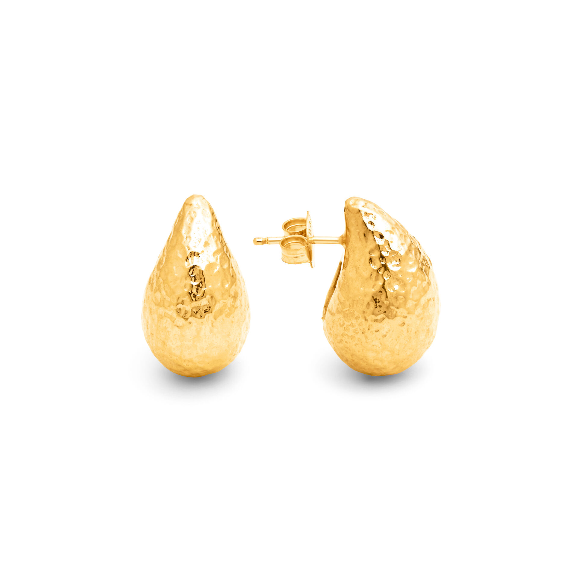 Pendientes Gota Martillada image number 2